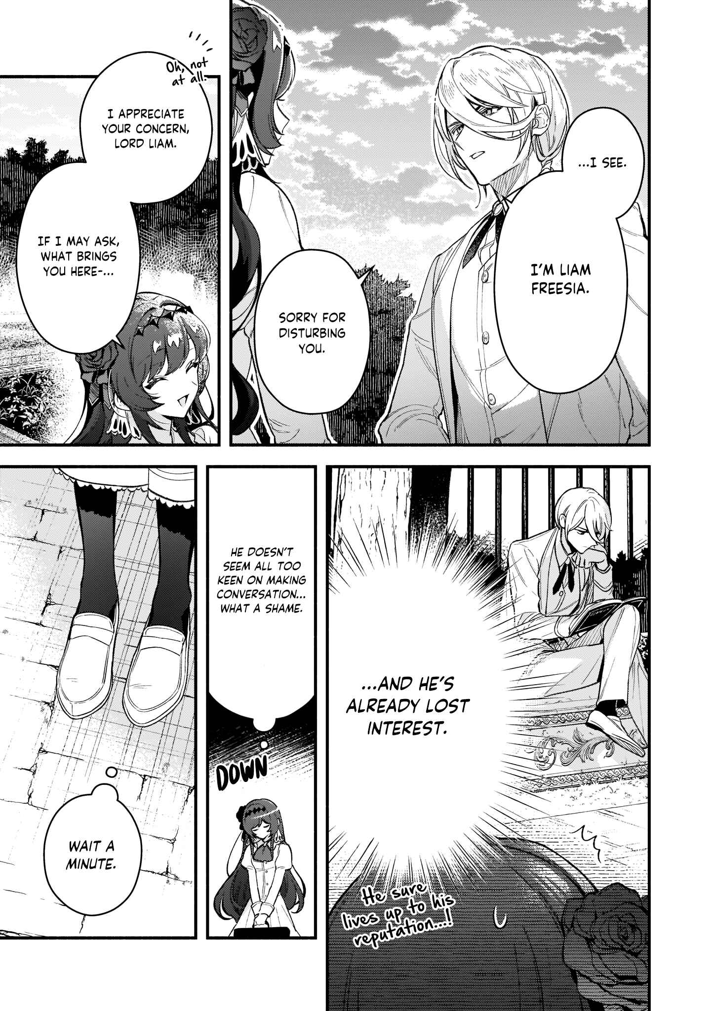 Page 4 Chapter 4 Akuyaku Reijou Route ga Nai Nante, Dare ga Itta no?