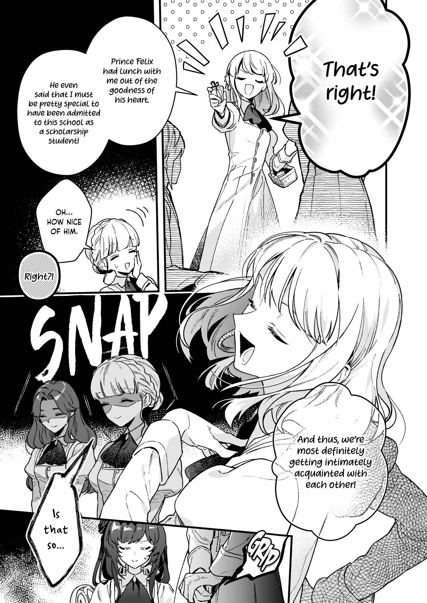 Page 10 Chapter 10.1 Akuyaku Reijou Route ga Nai Nante, Dare ga Itta no?