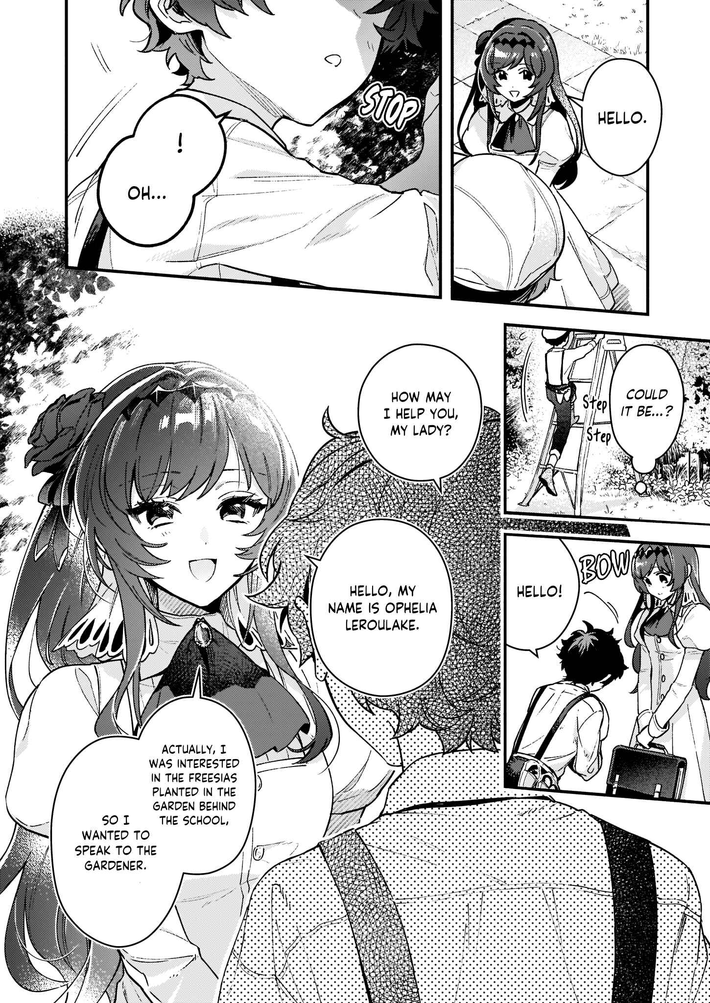 Page 19 Chapter 10.1 Akuyaku Reijou Route ga Nai Nante, Dare ga Itta no?