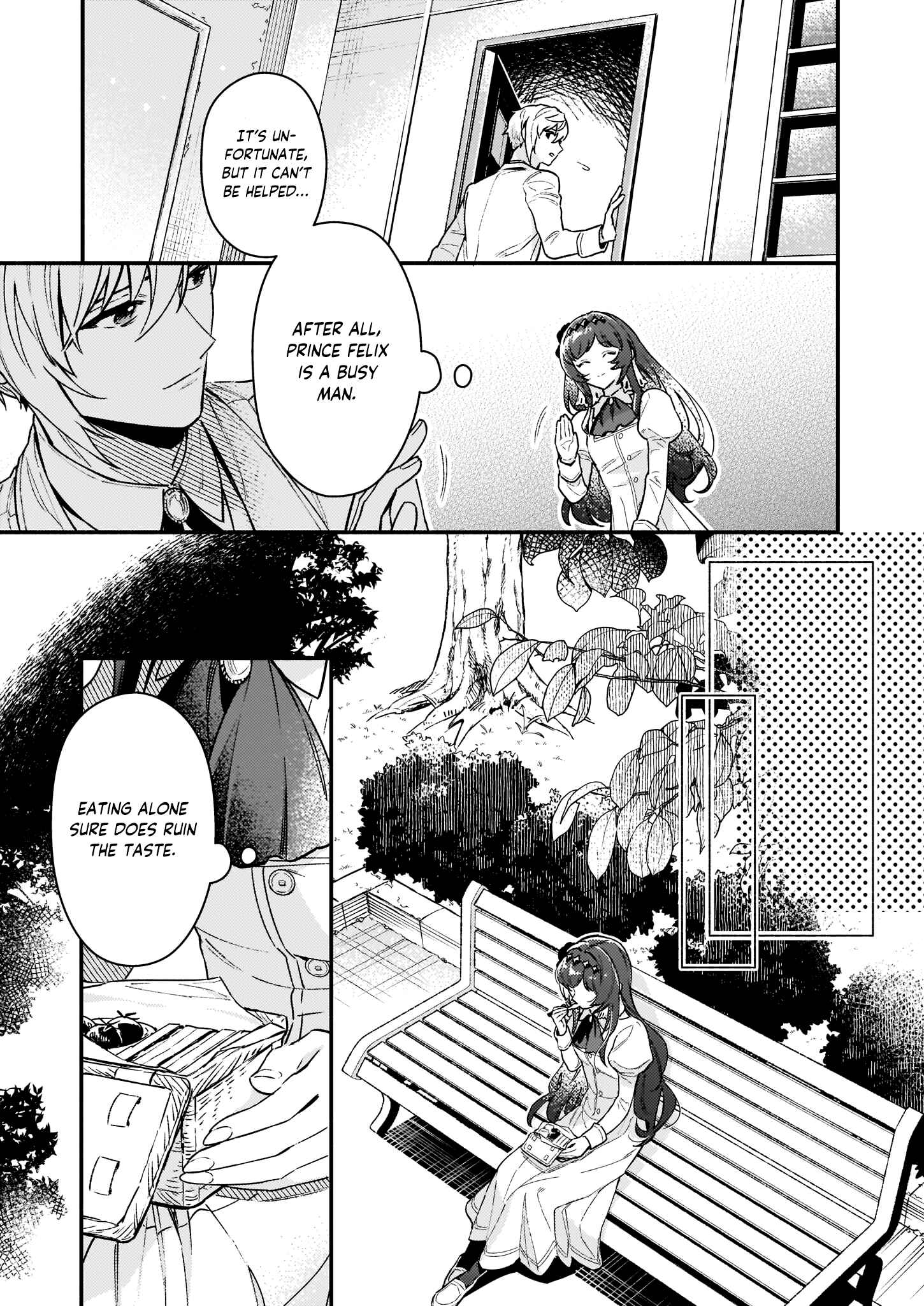 Page 4 Chapter 10.1 Akuyaku Reijou Route ga Nai Nante, Dare ga Itta no?