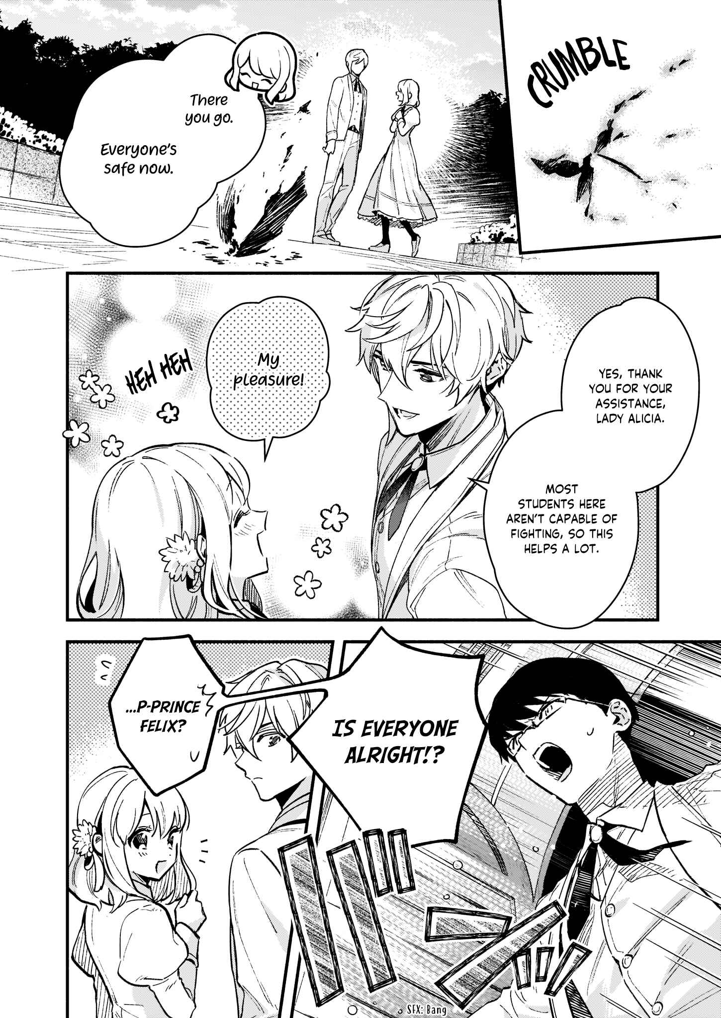 Page 11 Chapter 9 Akuyaku Reijou Route ga Nai Nante, Dare ga Itta no?
