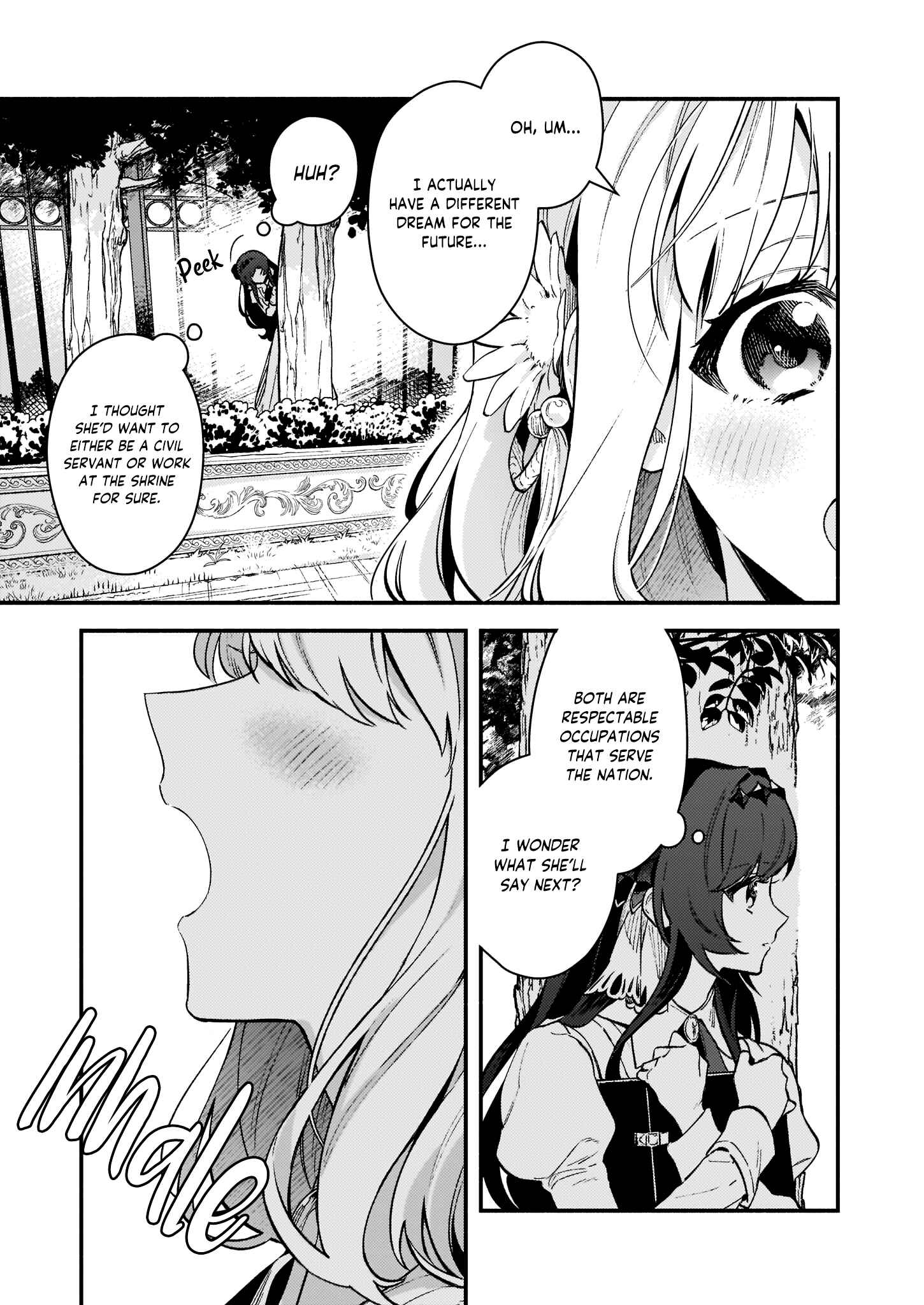 Page 14 Chapter 9 Akuyaku Reijou Route ga Nai Nante, Dare ga Itta no?