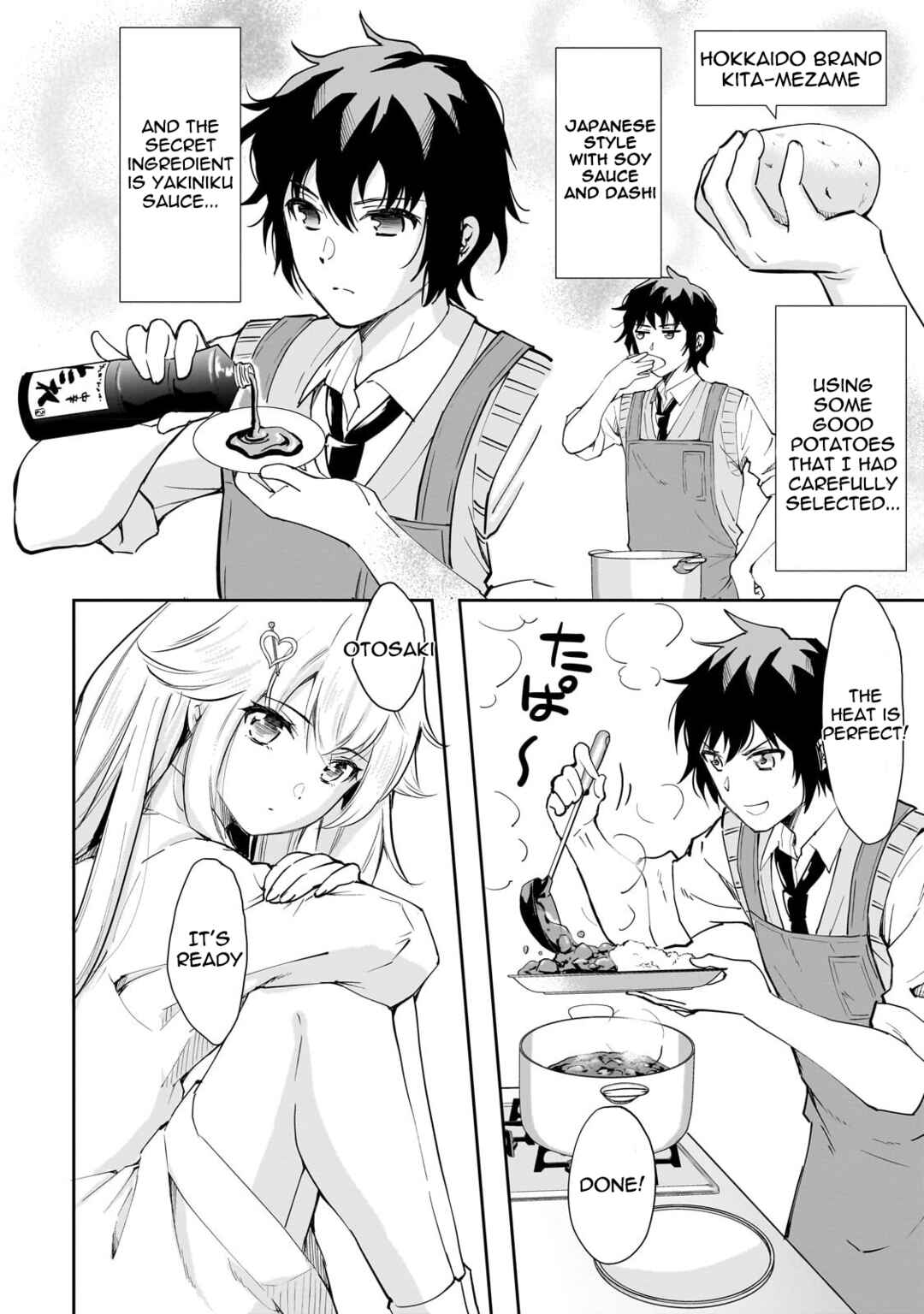 Page 4 Chapter 4.1 Isshou Hatarakitakunai Ore ga, Classmate no Daininki Idol ni Natsukaretara