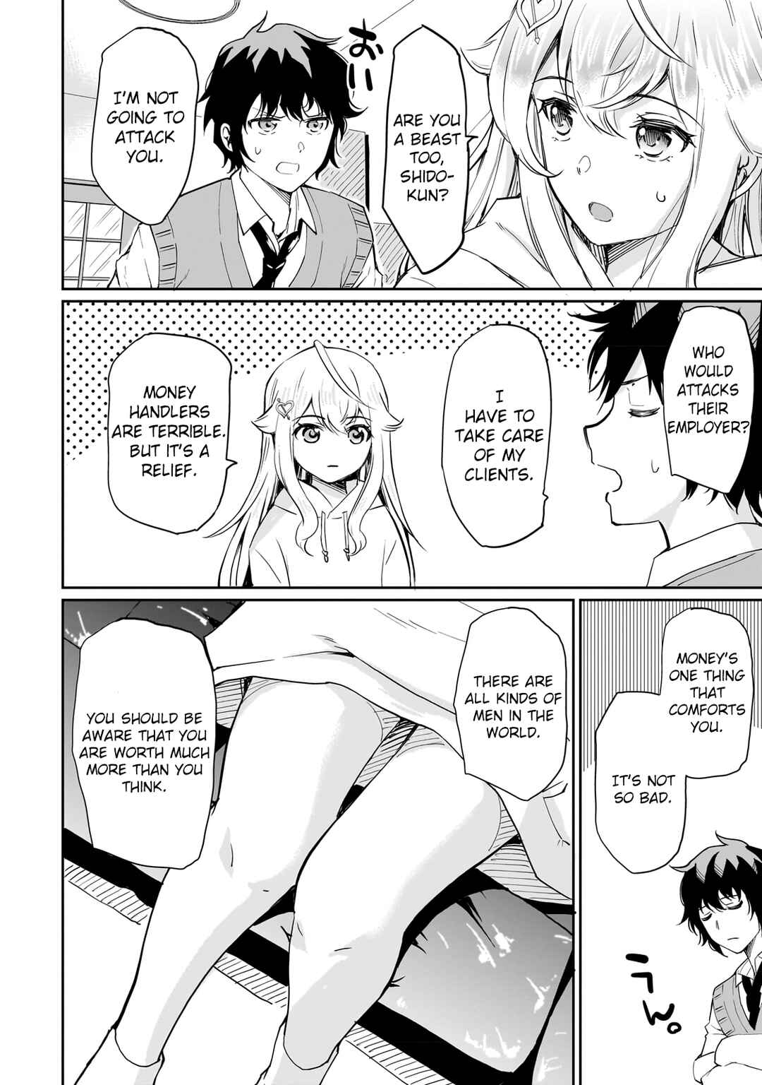 Page 4 Chapter 4.2 Isshou Hatarakitakunai Ore ga, Classmate no Daininki Idol ni Natsukaretara