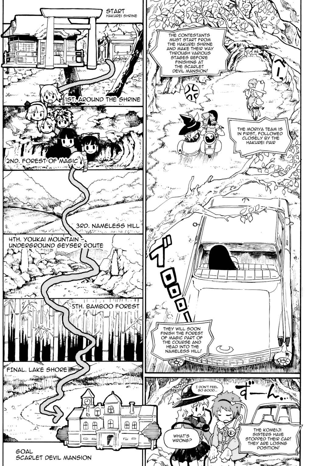 Page 26 Chapter Unknown_3255 Touhou - Hakurei Kouma Rally 2010 (Doujinshi)