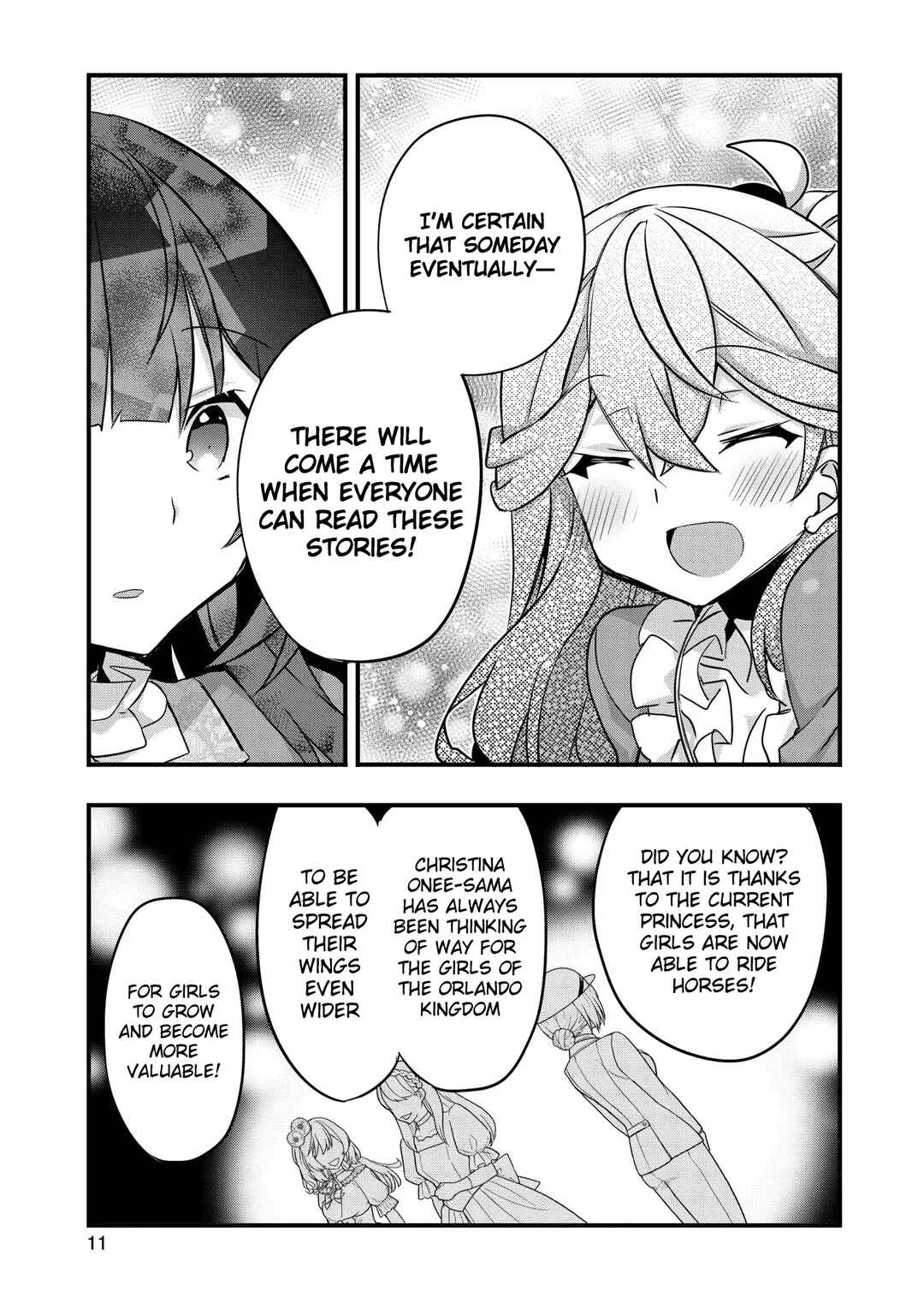 Page 9 Chapter 11 Tensei Mae wa Otoko Datta no de Gyaku Harem wa Okotowari Shite Orimasu