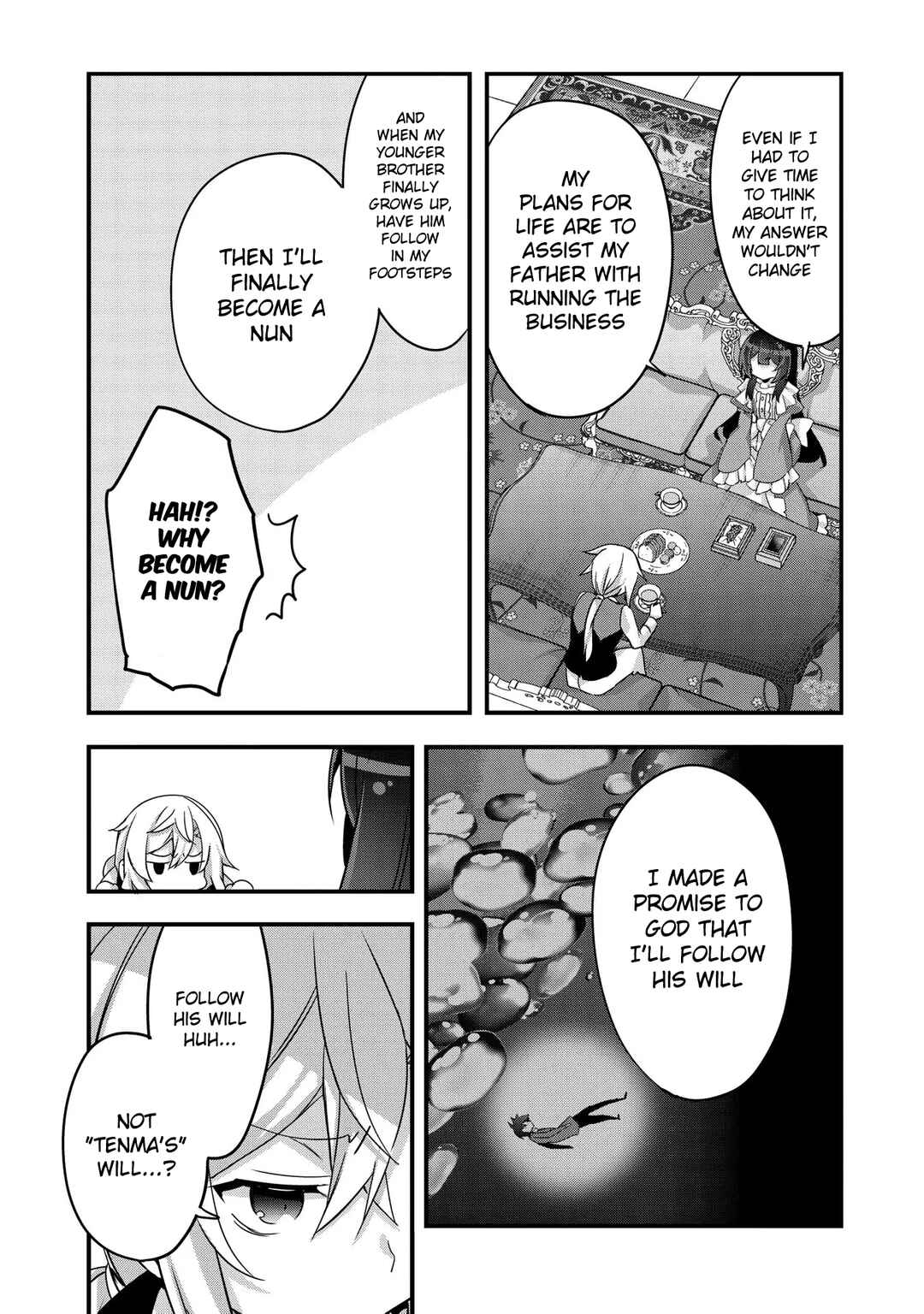 Page 9 Chapter 4 Tensei Mae wa Otoko Datta no de Gyaku Harem wa Okotowari Shite Orimasu