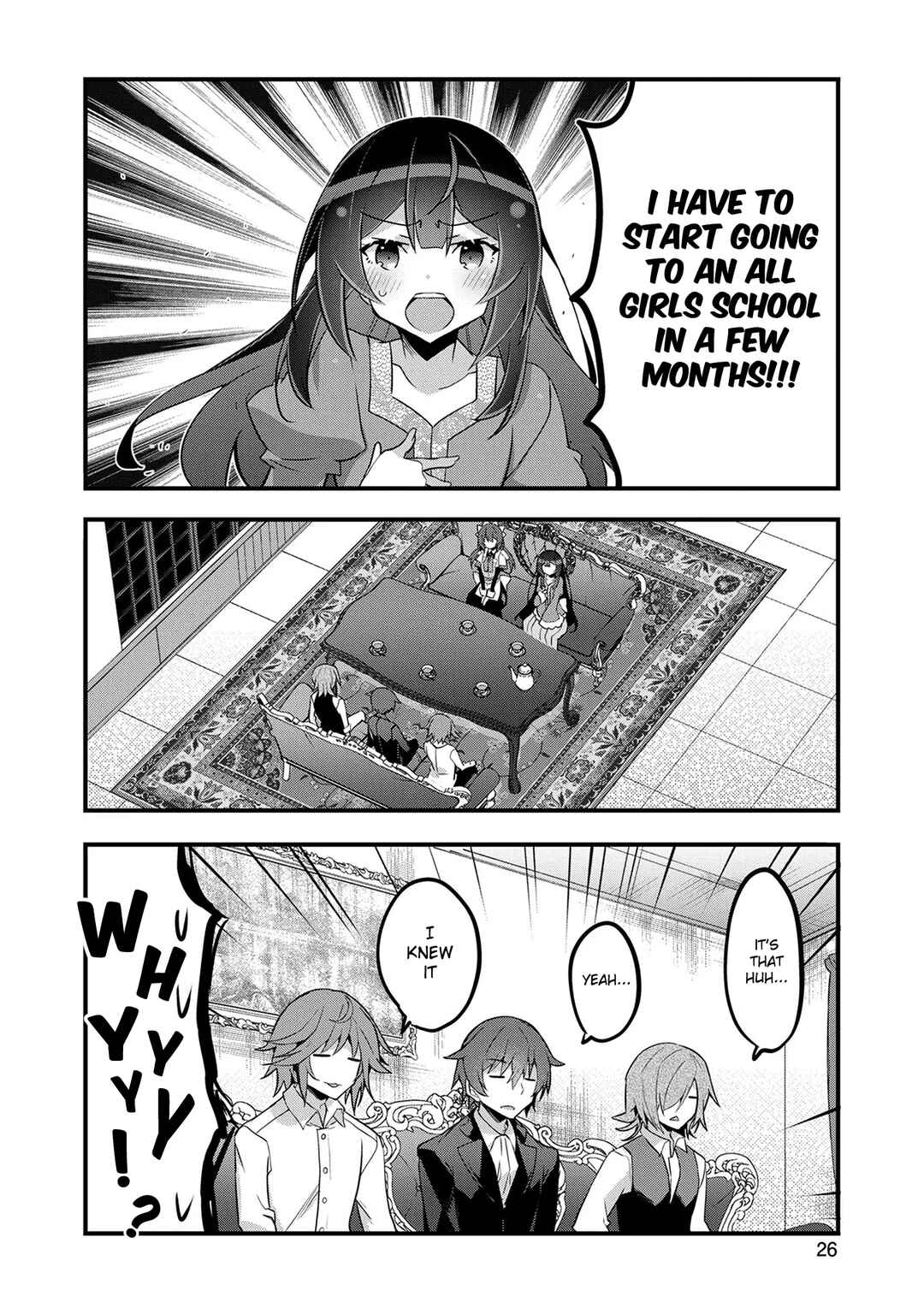 Page 6 Chapter 7 Tensei Mae wa Otoko Datta no de Gyaku Harem wa Okotowari Shite Orimasu