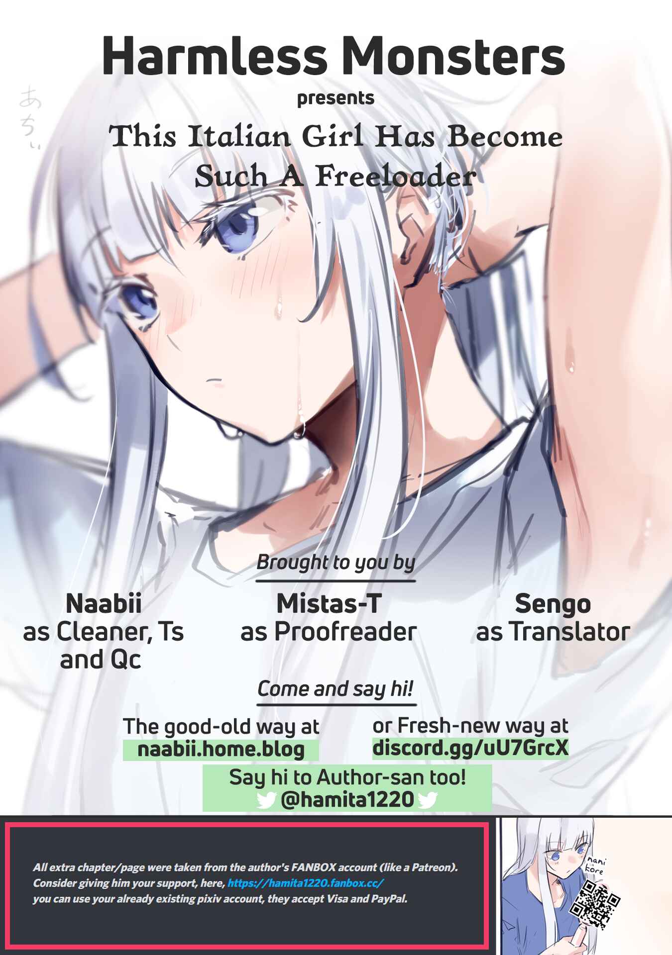 Page 6 Chapter 7 La Ragazza: Living with Francesca (Pre-Serialization)