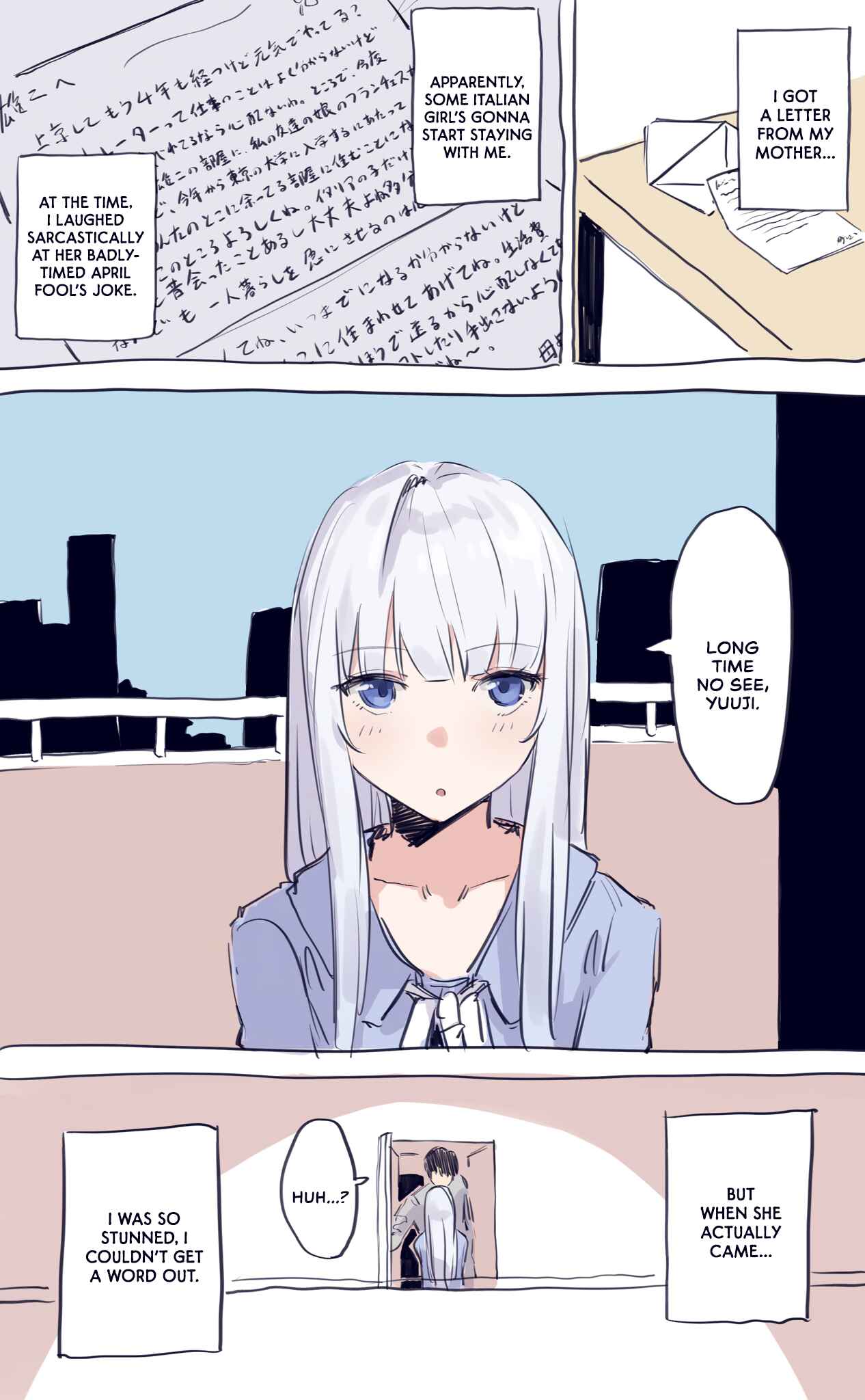 Page 1 Chapter 1 La Ragazza: Living with Francesca (Pre-Serialization)