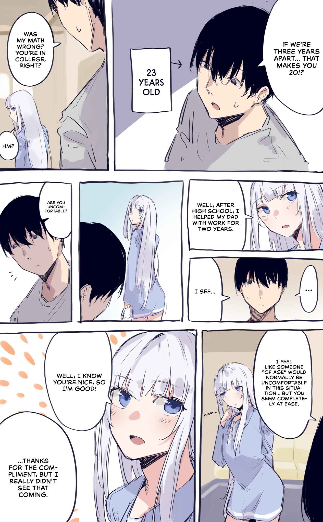Page 3 Chapter 1 La Ragazza: Living with Francesca (Pre-Serialization)
