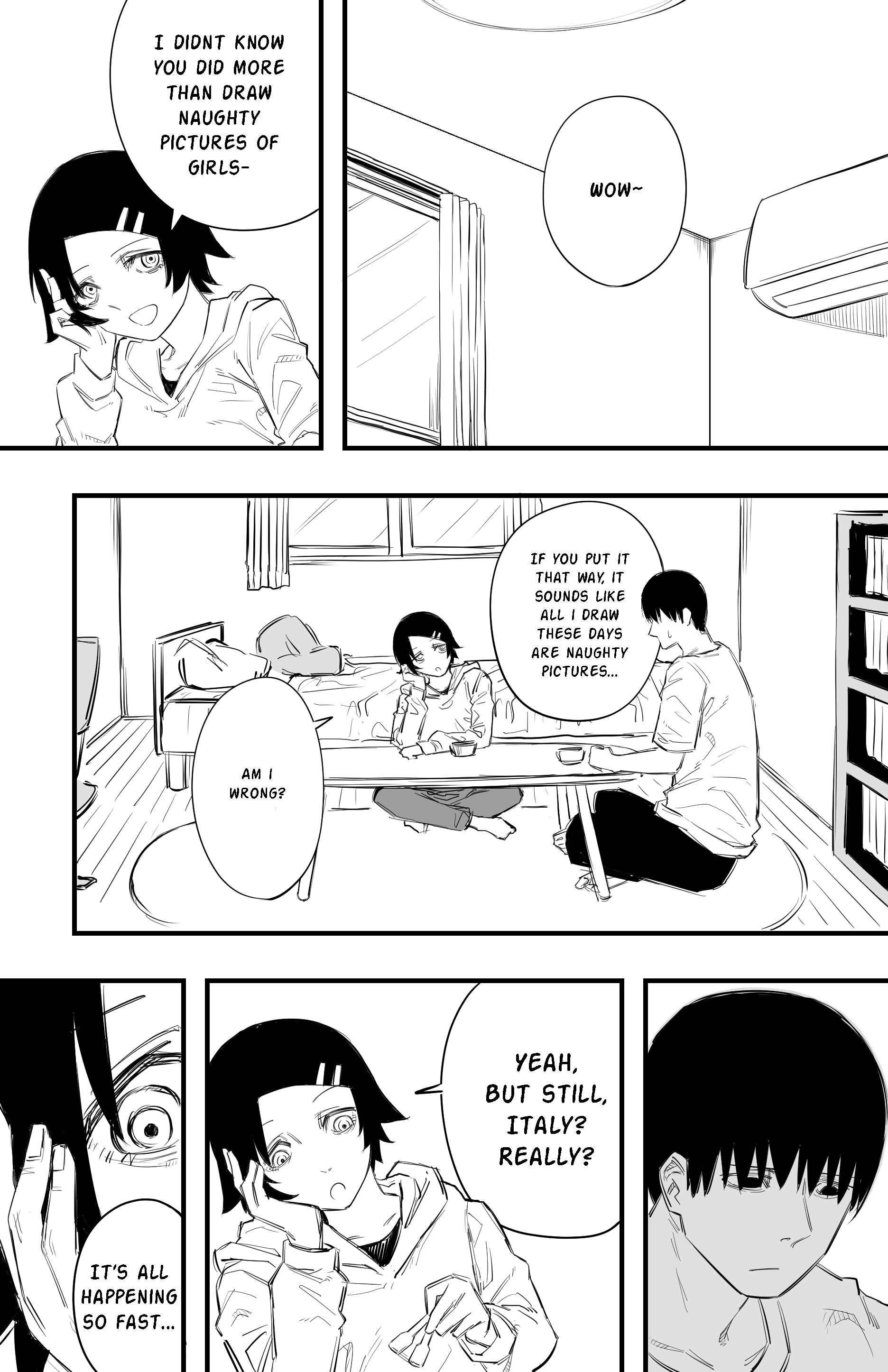 Page 1 Chapter 33 La Ragazza: Living with Francesca (Pre-Serialization)