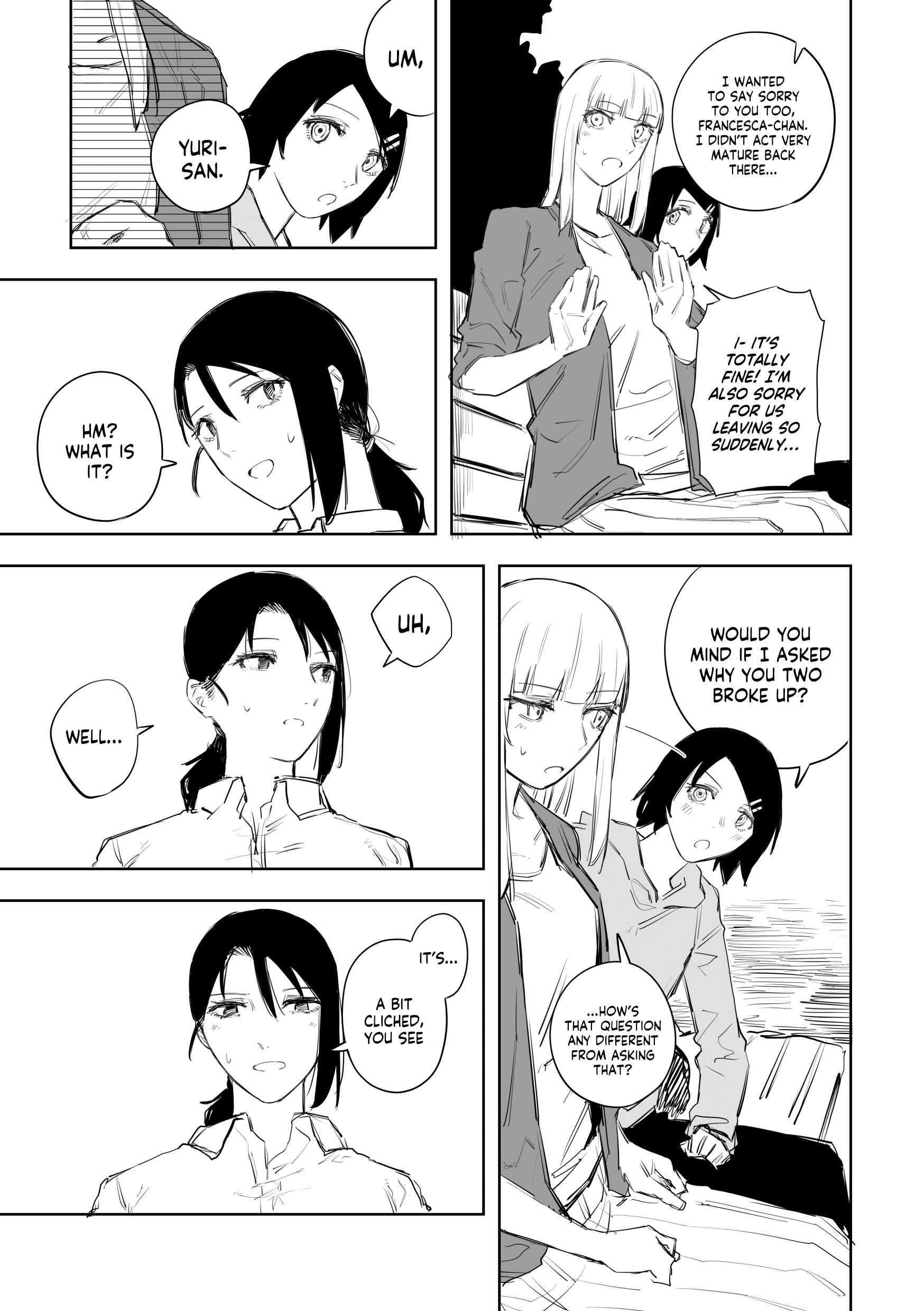 Page 3 Chapter 46 La Ragazza: Living with Francesca (Pre-Serialization)
