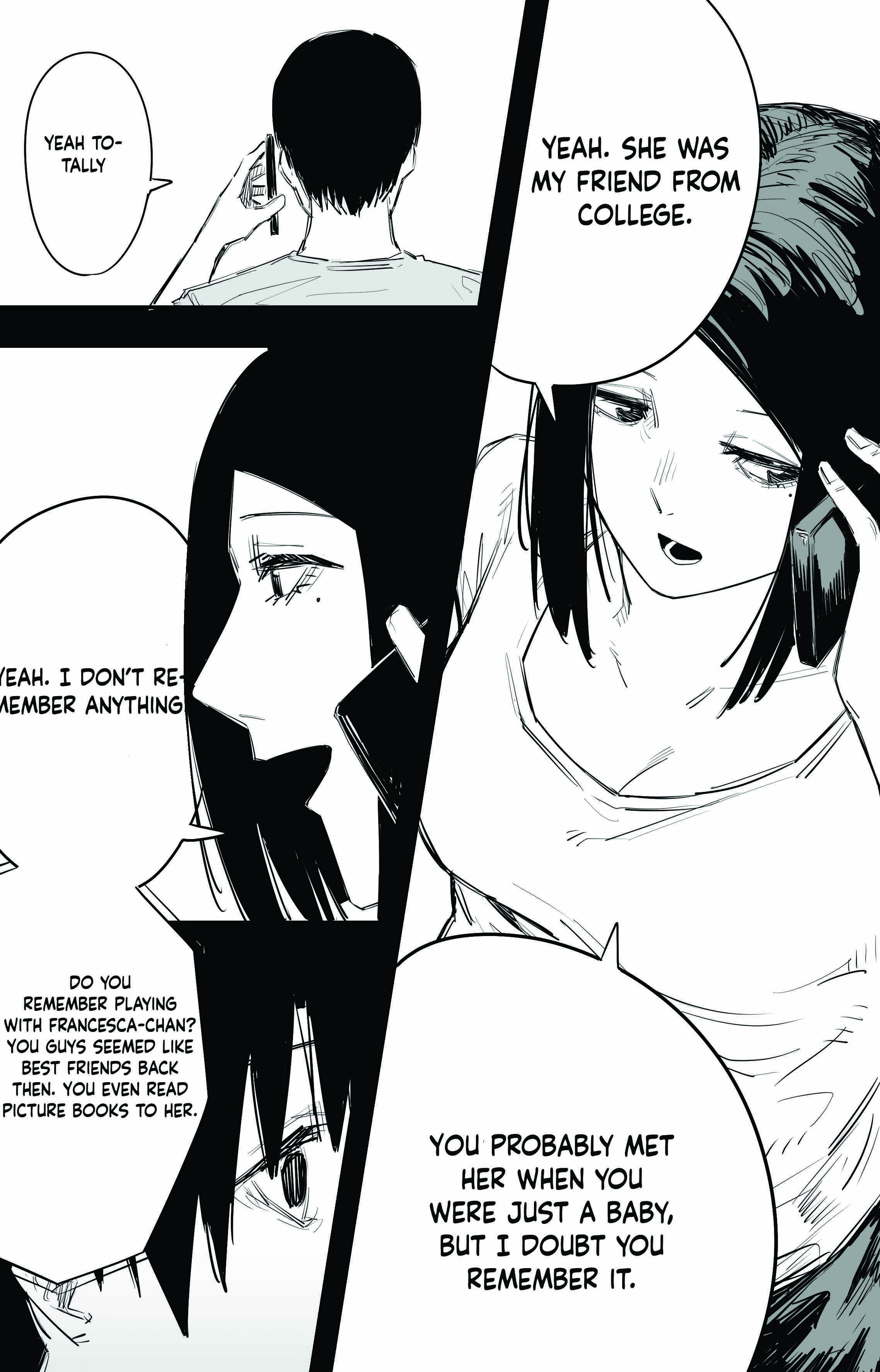 Page 4 Chapter 28 La Ragazza: Living with Francesca (Pre-Serialization)