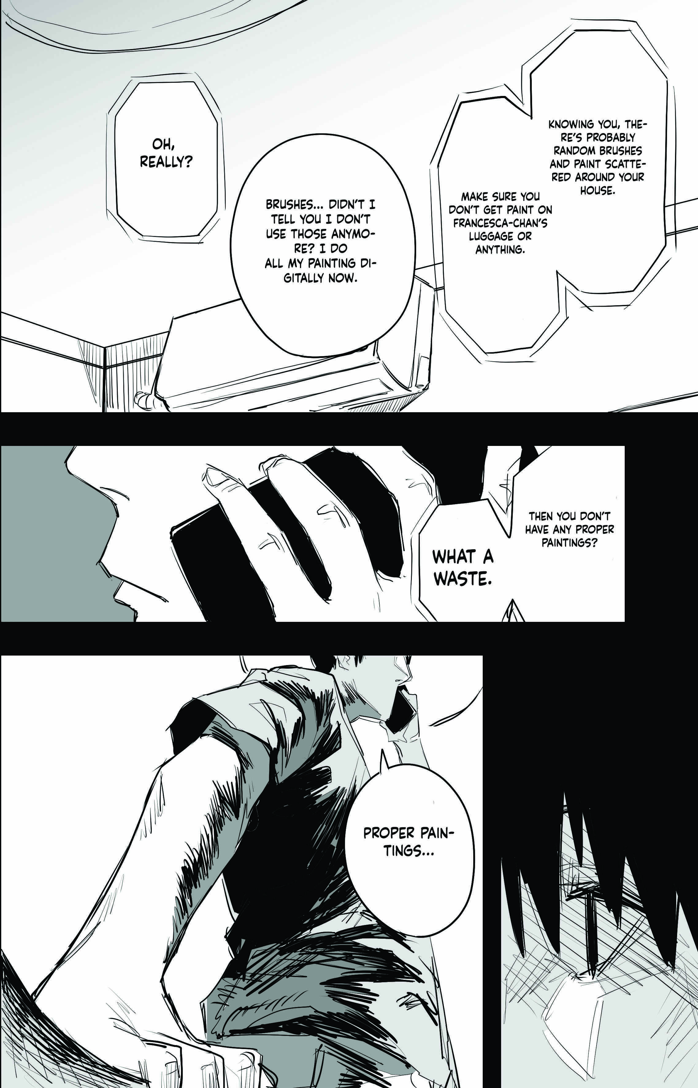 Page 9 Chapter 28 La Ragazza: Living with Francesca (Pre-Serialization)