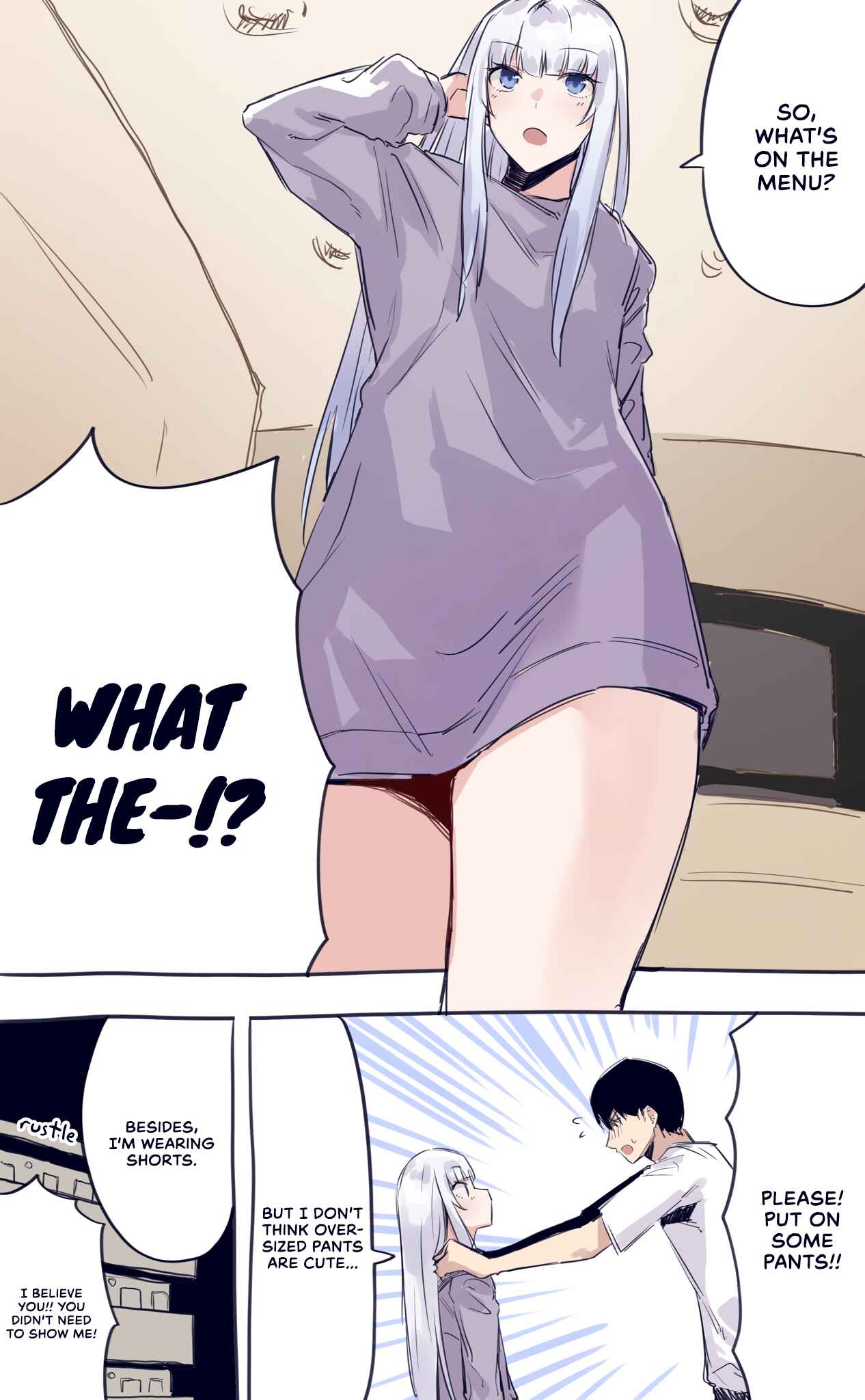 Page 3 Chapter 2 La Ragazza: Living with Francesca (Pre-Serialization)