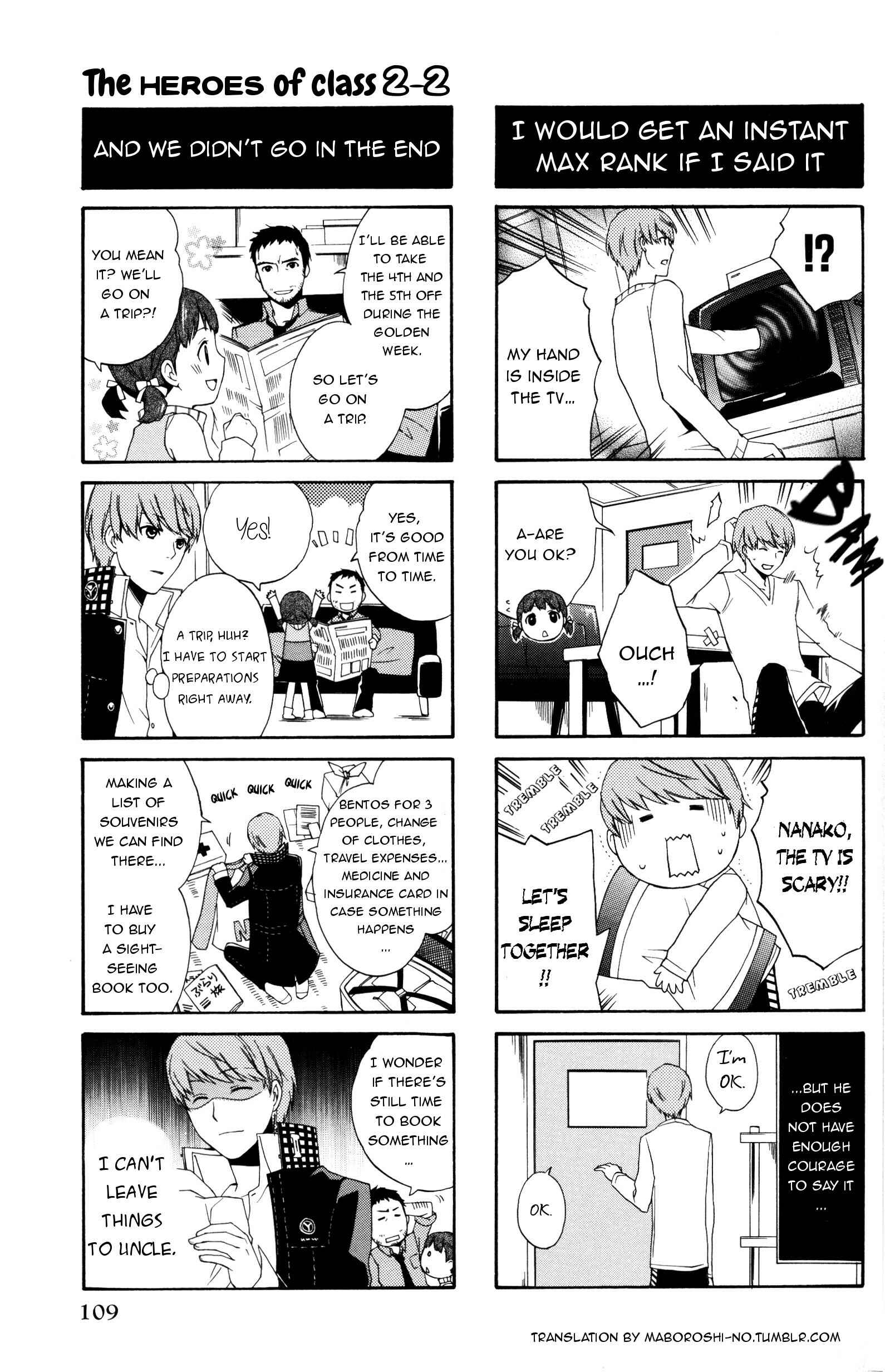 Page 2 Chapter 18 Persona 4 4Koma Kings