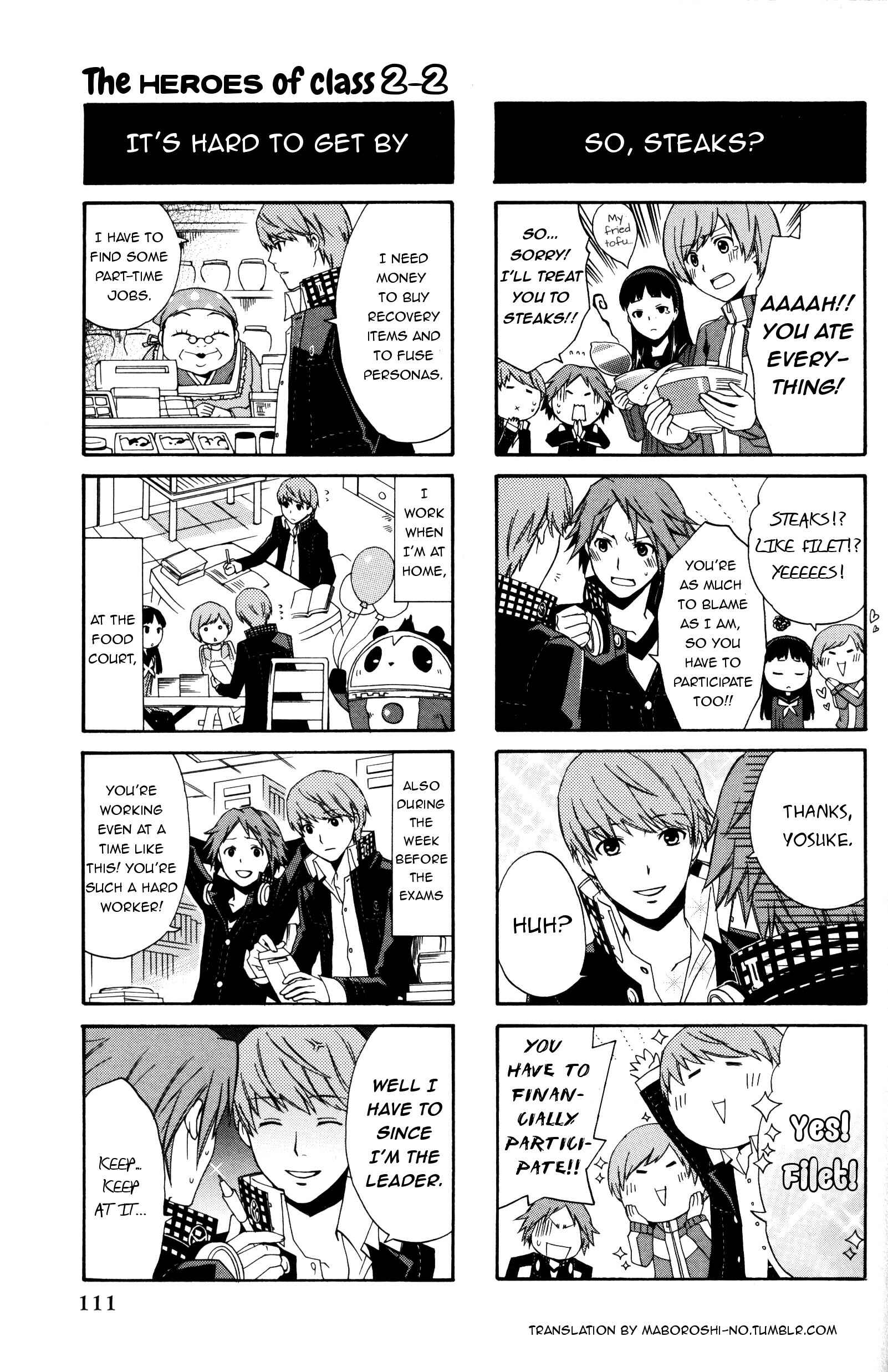 Page 4 Chapter 18 Persona 4 4Koma Kings