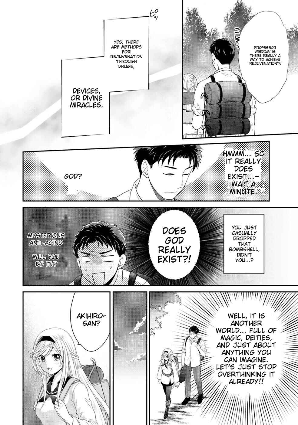 Page 13 Chapter 2 Isekai ni Kita Mitai Dakedo Dousureba Yoi no Darou: Shachiku SE no My Pace Boukenki