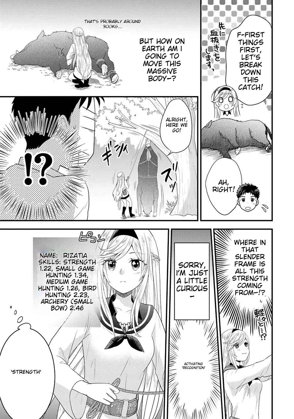Page 8 Chapter 2 Isekai ni Kita Mitai Dakedo Dousureba Yoi no Darou: Shachiku SE no My Pace Boukenki