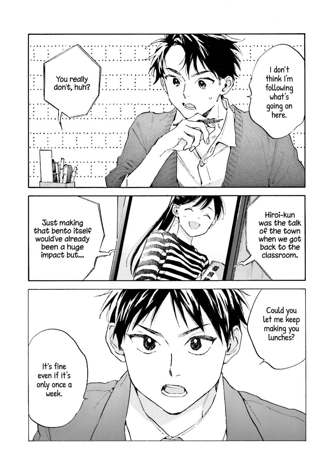 Page 35 Chapter 11 Kanojo to Kare no Kankei ~Heibon na Hayakawa-san to Heibon na Miura-kun no Hibon na Kankei~