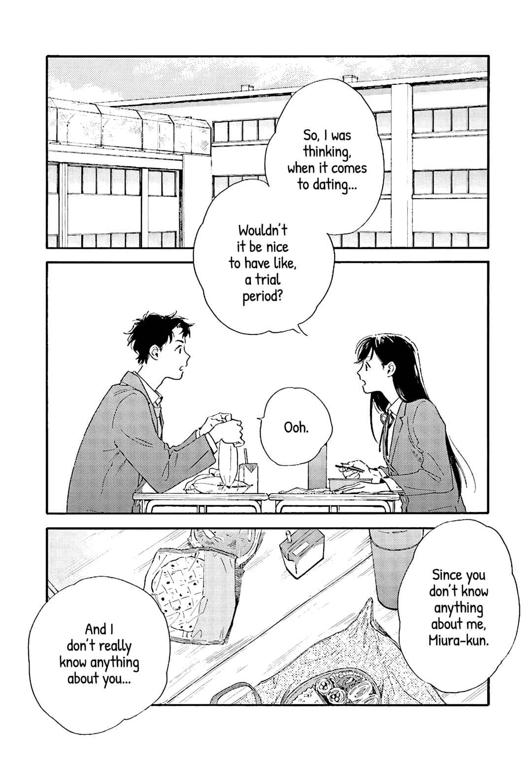 Page 3 Chapter 2 Kanojo to Kare no Kankei ~Heibon na Hayakawa-san to Heibon na Miura-kun no Hibon na Kankei~