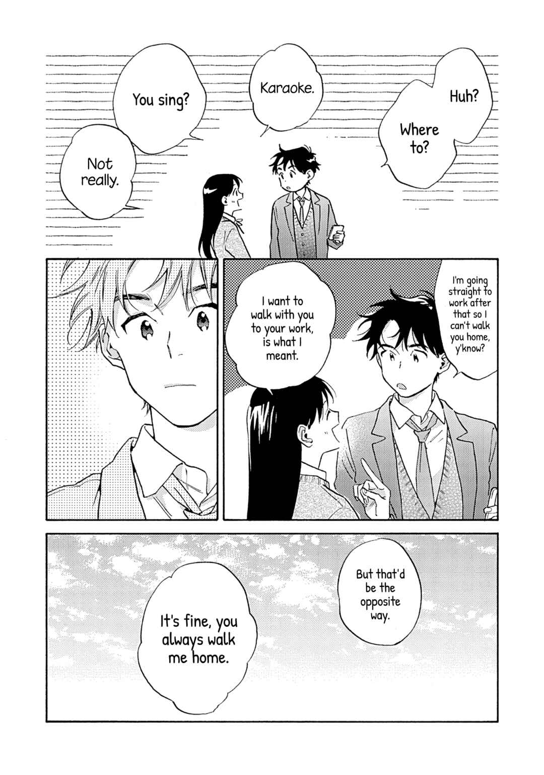 Page 10 Chapter 14 Kanojo to Kare no Kankei ~Heibon na Hayakawa-san to Heibon na Miura-kun no Hibon na Kankei~
