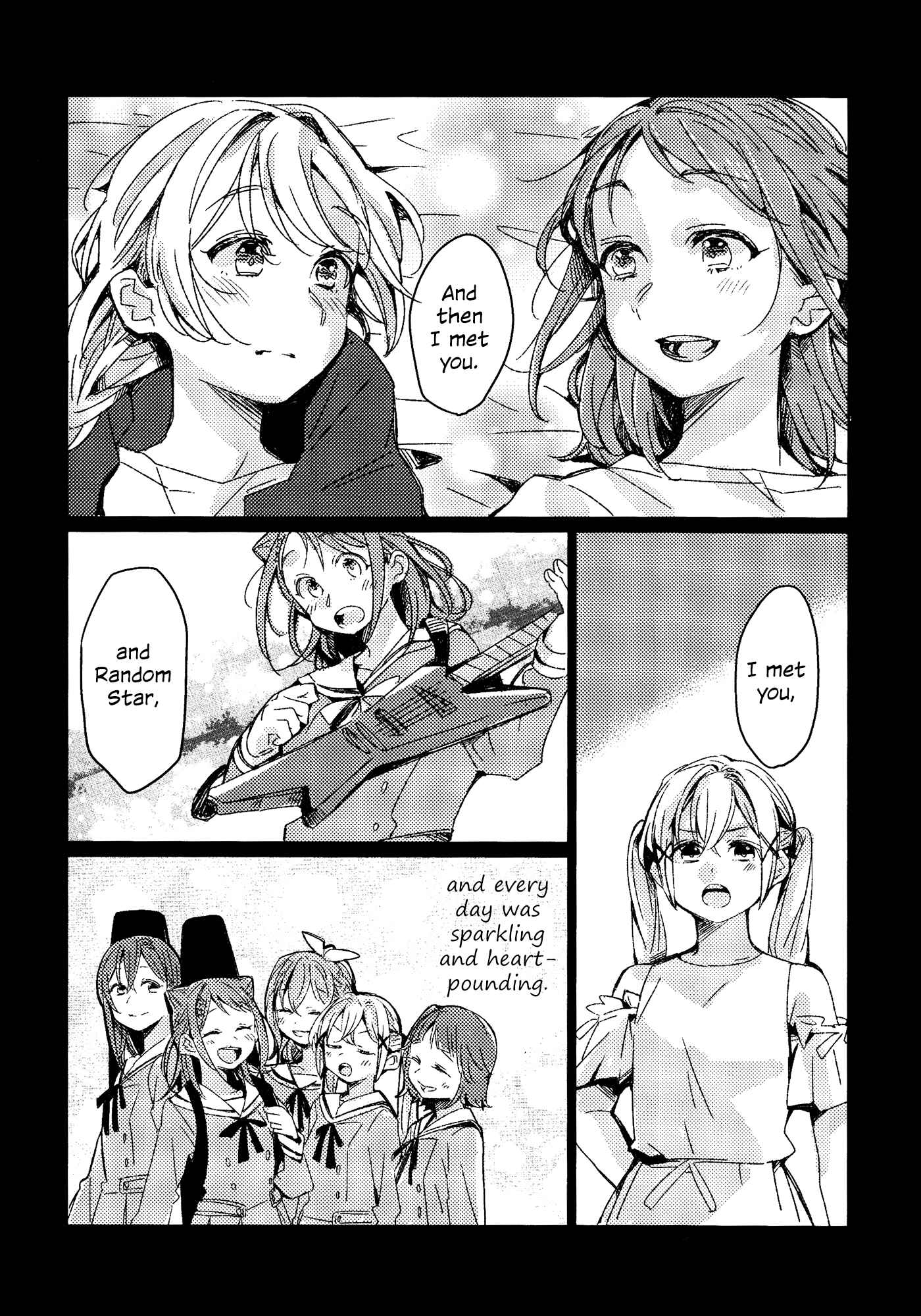 Page 12 Chapter Unknown_822e BanG Dream! - Your Star Song Gift to Me (Doujinshi)