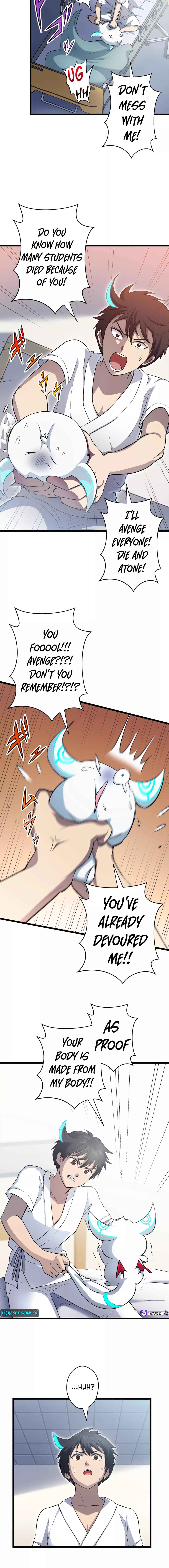 Page 8 Chapter 3 Chouten Hoshokusha ~Chikyuu Saijaku no Ore ga Uchuu Saikyou~