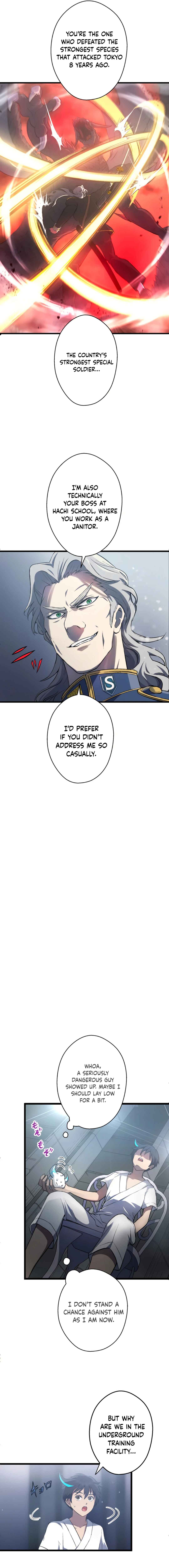 Page 4 Chapter 6 Chouten Hoshokusha ~Chikyuu Saijaku no Ore ga Uchuu Saikyou~