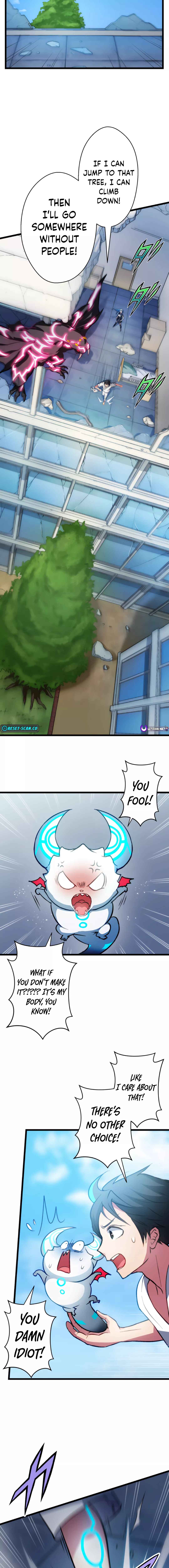 Page 12 Chapter 4 Chouten Hoshokusha ~Chikyuu Saijaku no Ore ga Uchuu Saikyou~