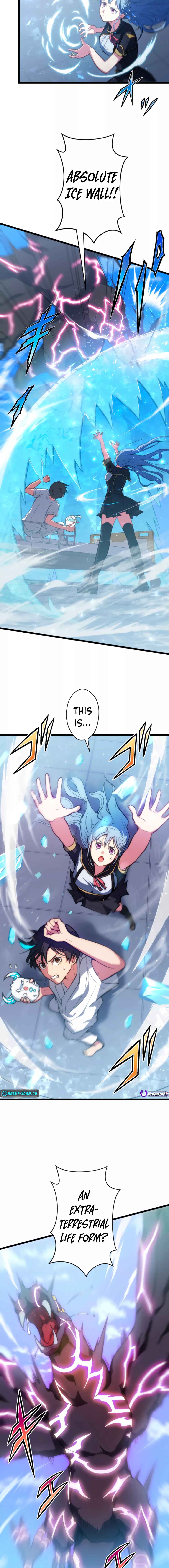 Page 4 Chapter 4 Chouten Hoshokusha ~Chikyuu Saijaku no Ore ga Uchuu Saikyou~