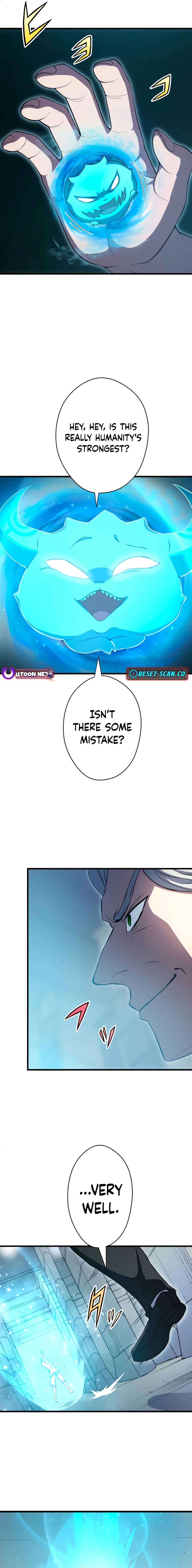 Page 8 Chapter 8 Chouten Hoshokusha ~Chikyuu Saijaku no Ore ga Uchuu Saikyou~