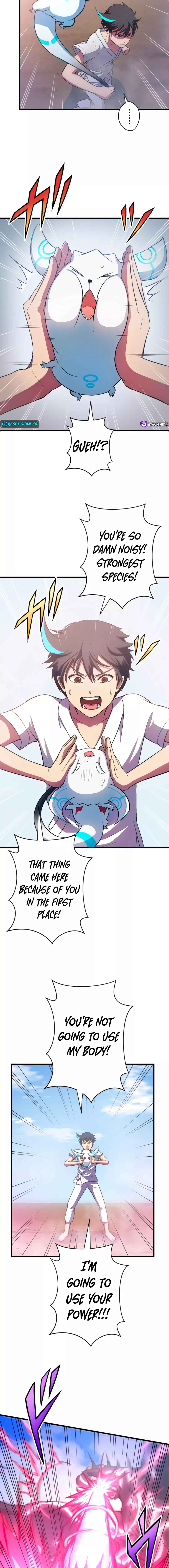 Page 8 Chapter 5 Chouten Hoshokusha ~Chikyuu Saijaku no Ore ga Uchuu Saikyou~