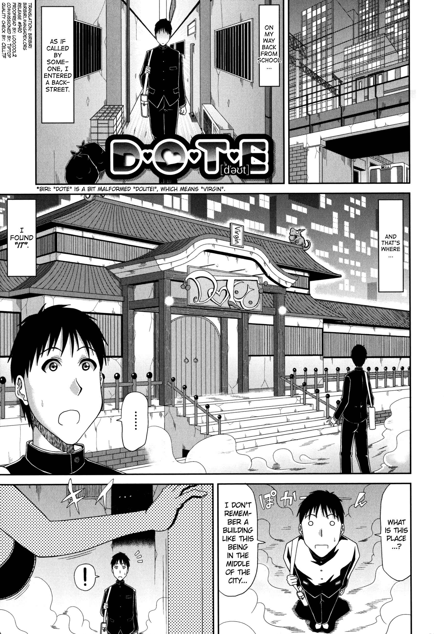 Page 1 Chapter 3 Chounyuusai