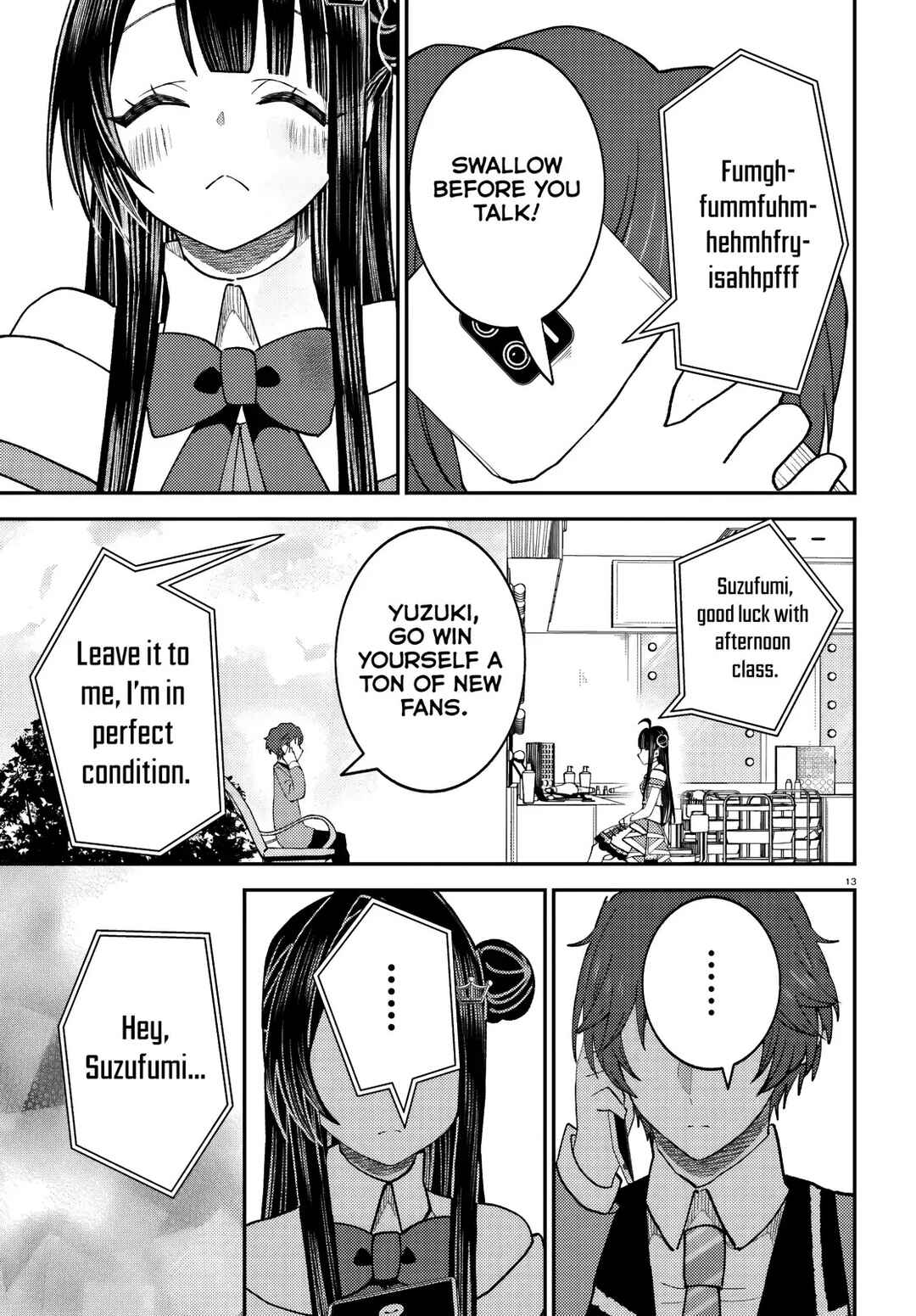 Page 14 Chapter 10 Ore no Haitoku Meshi wo Onedari Sezu ni Irarenai, Otonari no Top Idol-sama