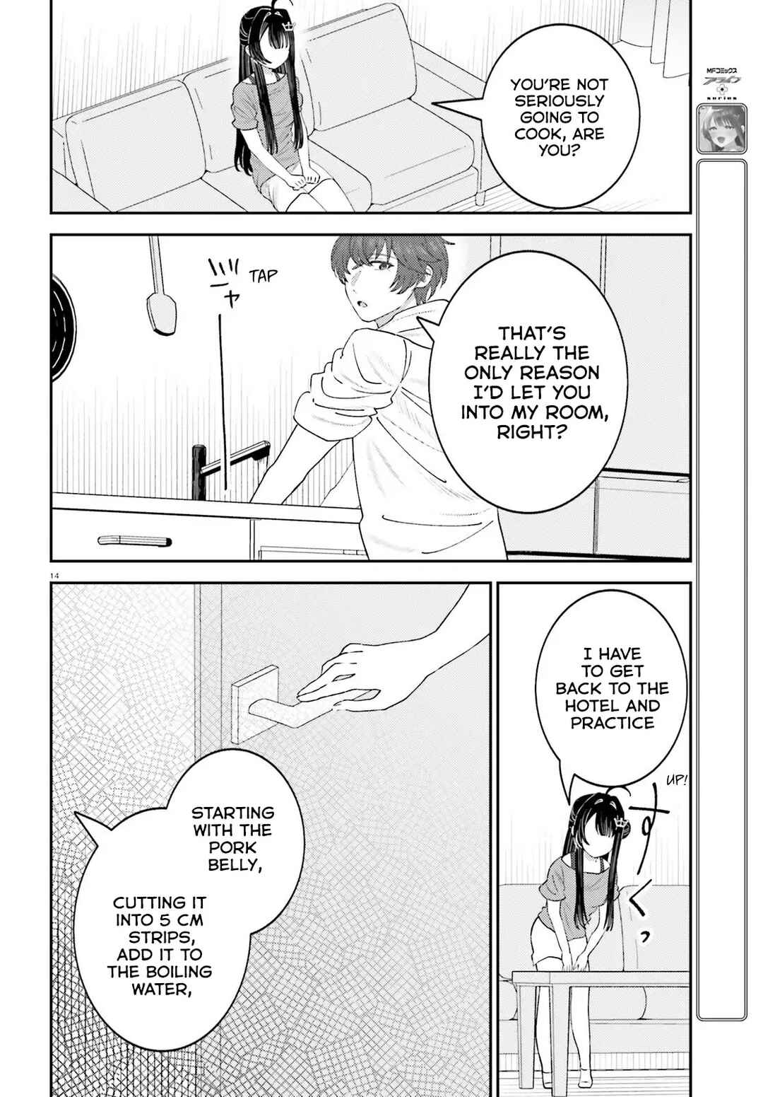 Page 15 Chapter 13 Ore no Haitoku Meshi wo Onedari Sezu ni Irarenai, Otonari no Top Idol-sama