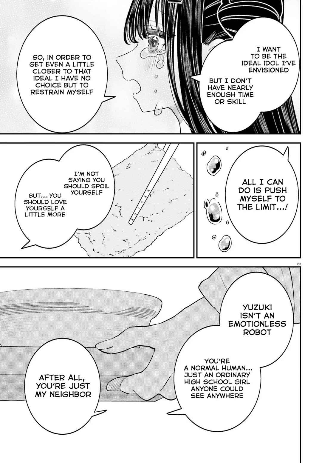 Page 24 Chapter 13 Ore no Haitoku Meshi wo Onedari Sezu ni Irarenai, Otonari no Top Idol-sama