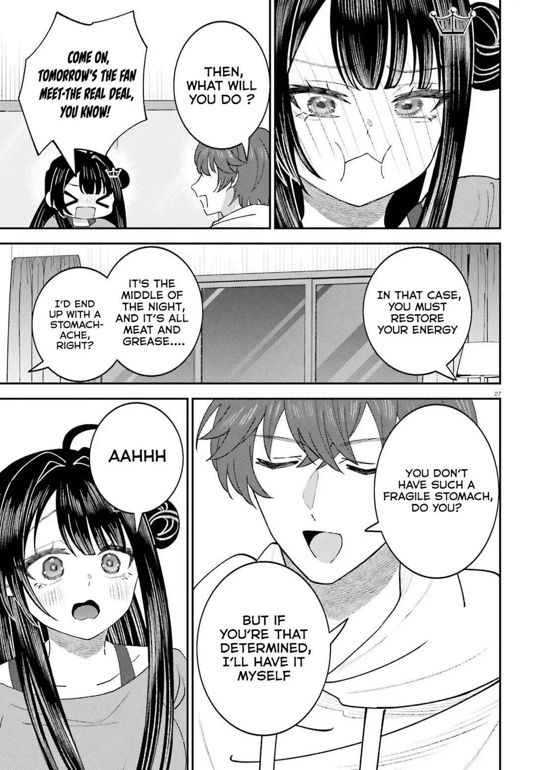 Page 28 Chapter 13 Ore no Haitoku Meshi wo Onedari Sezu ni Irarenai, Otonari no Top Idol-sama