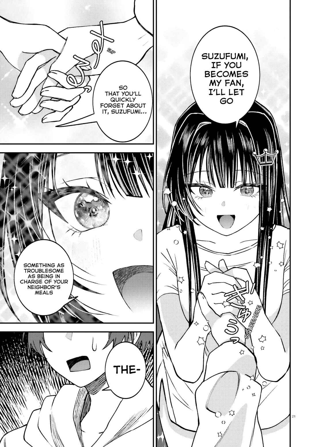 Page 22 Chapter 2 Ore no Haitoku Meshi wo Onedari Sezu ni Irarenai, Otonari no Top Idol-sama