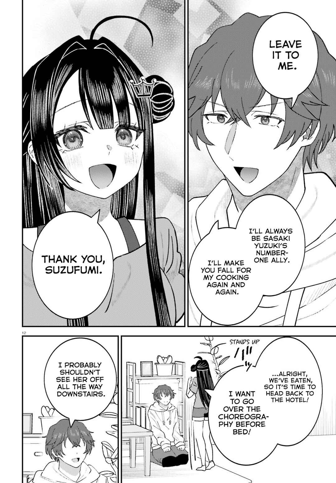 Page 13 Chapter 14 Ore no Haitoku Meshi wo Onedari Sezu ni Irarenai, Otonari no Top Idol-sama