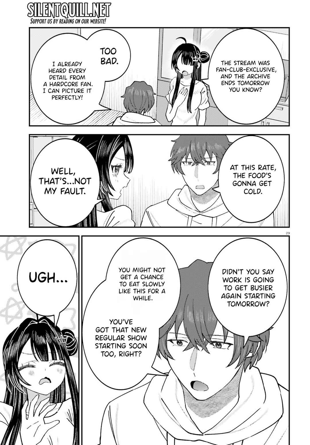 Page 30 Chapter 14 Ore no Haitoku Meshi wo Onedari Sezu ni Irarenai, Otonari no Top Idol-sama