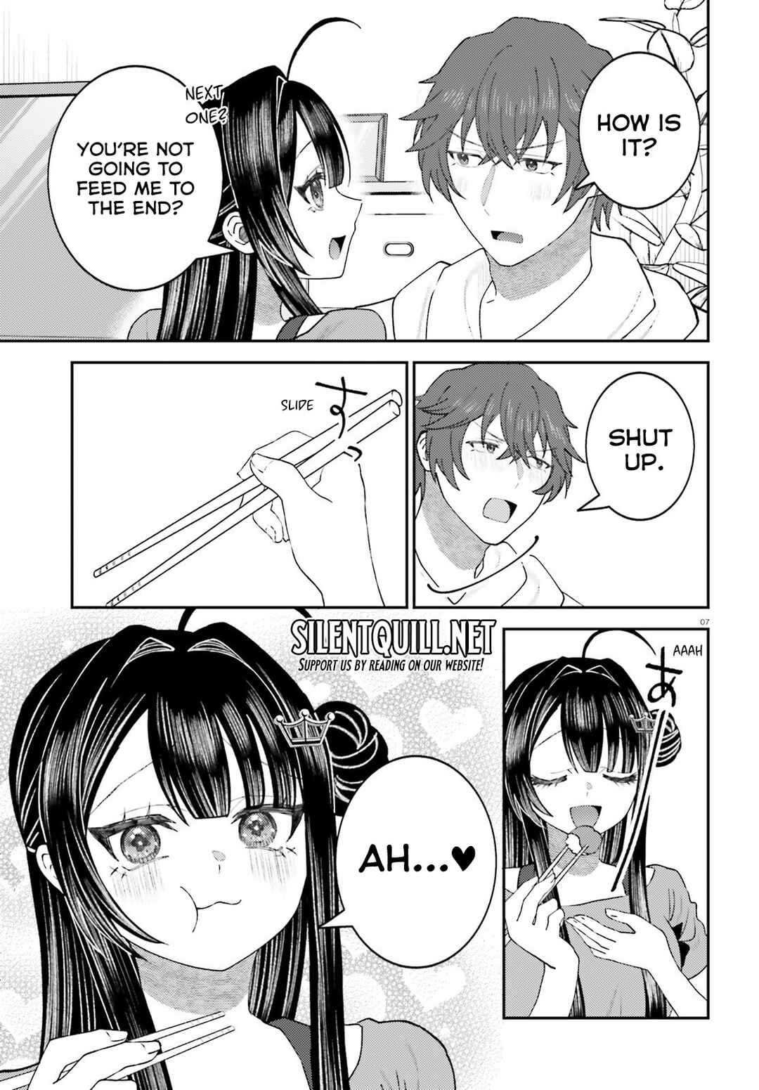 Page 8 Chapter 14 Ore no Haitoku Meshi wo Onedari Sezu ni Irarenai, Otonari no Top Idol-sama