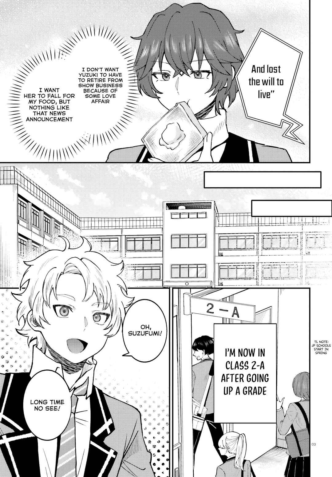 Page 4 Chapter 4 Ore no Haitoku Meshi wo Onedari Sezu ni Irarenai, Otonari no Top Idol-sama