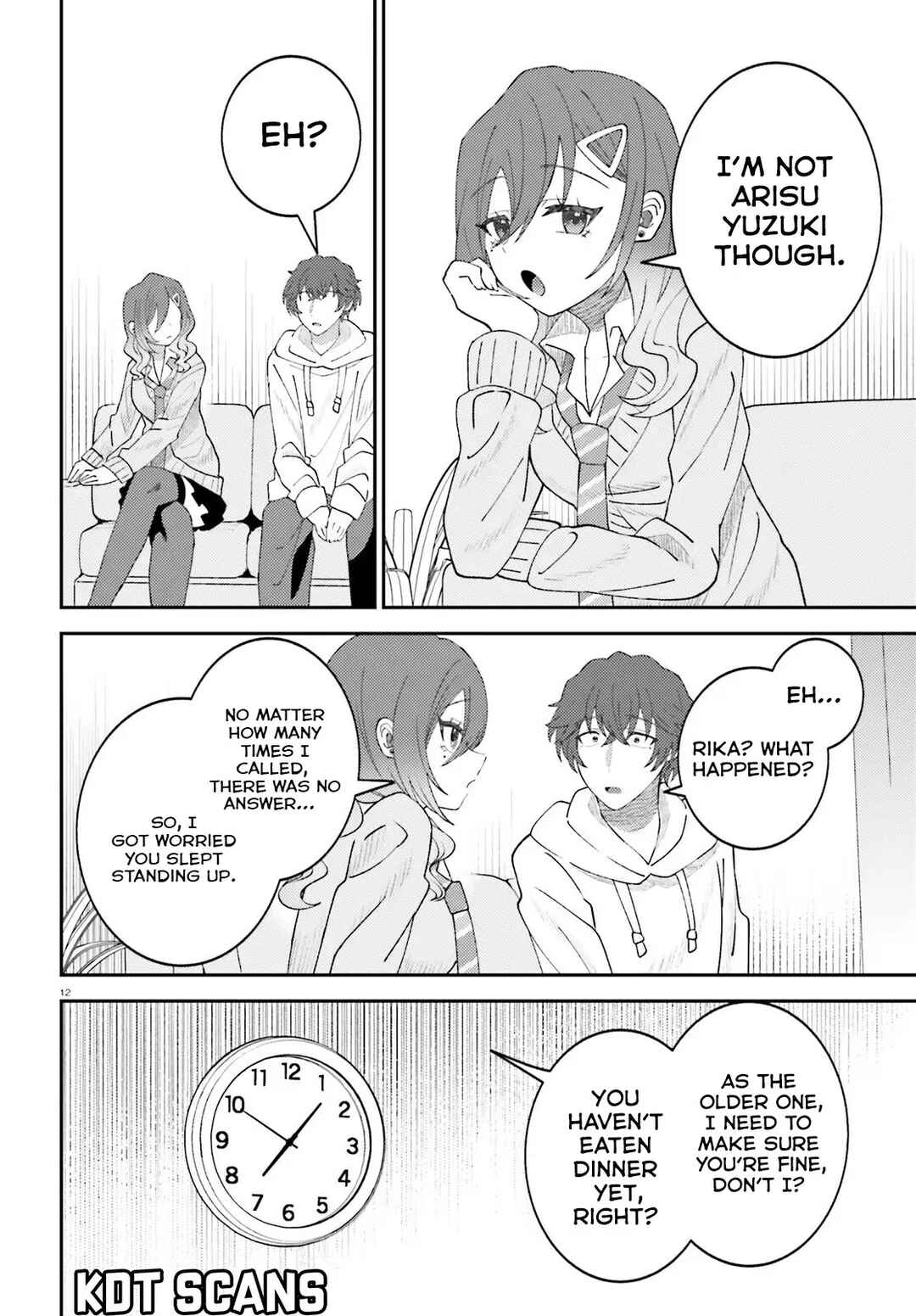 Page 13 Chapter 12 Ore no Haitoku Meshi wo Onedari Sezu ni Irarenai, Otonari no Top Idol-sama