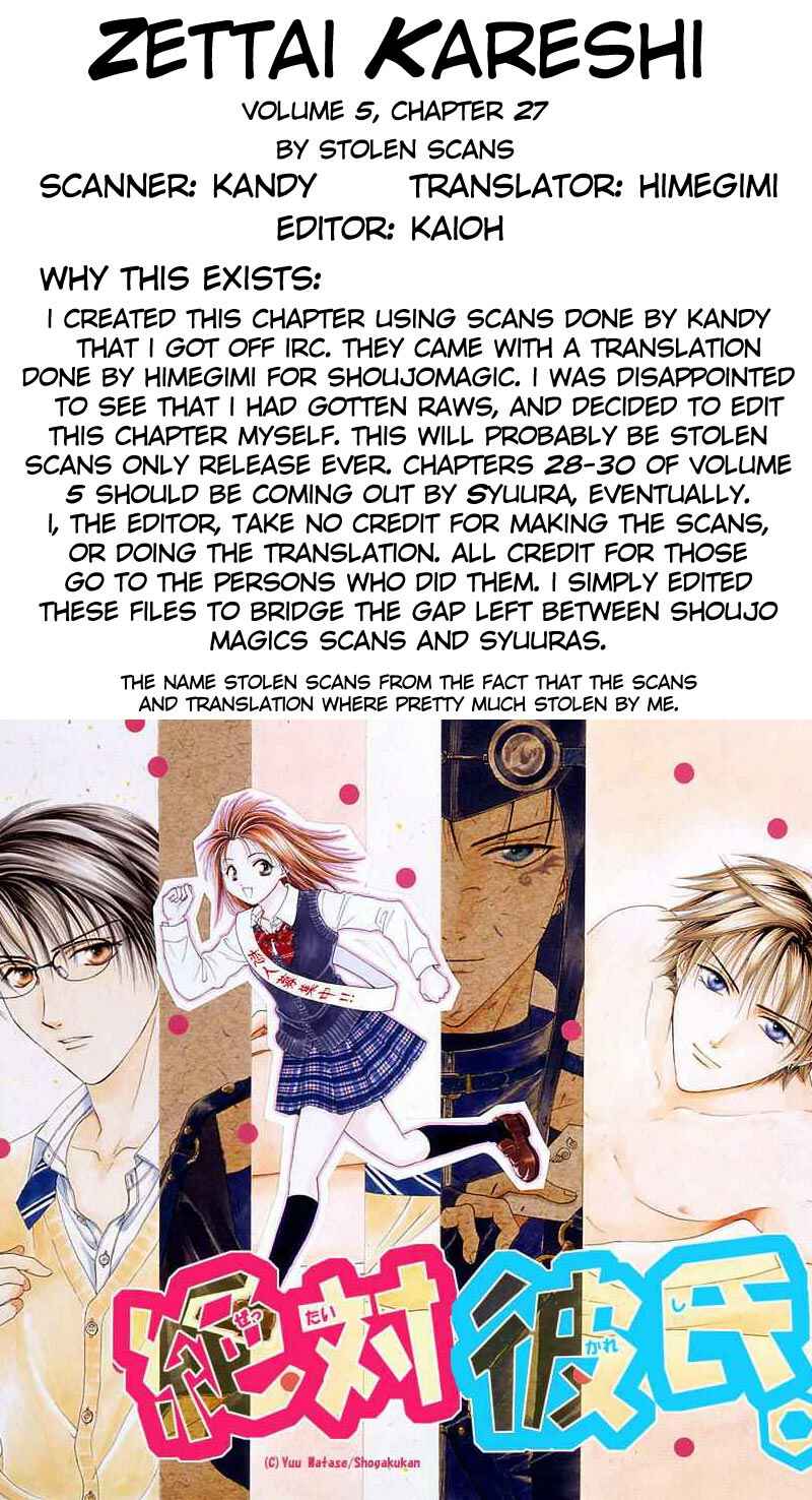 Page 30 Chapter 27 Zettai Kareshi