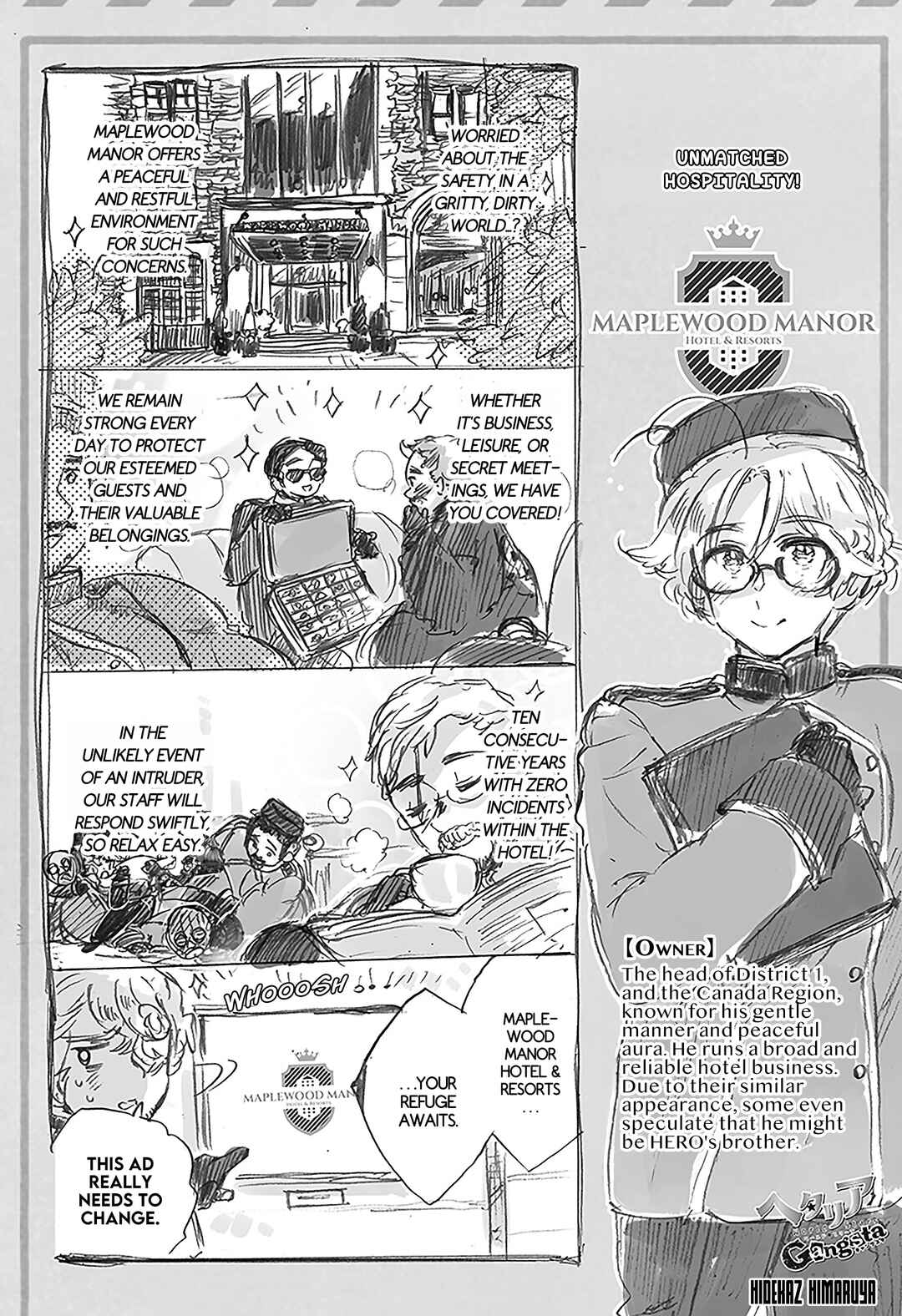 Page 1 Chapter 21 Hetalia World★Stars: Gangsta