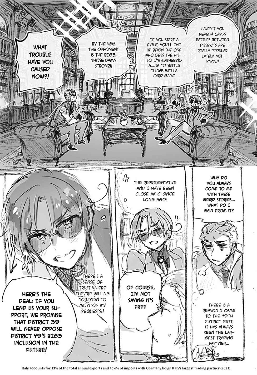 Page 3 Chapter 6 Hetalia World★Stars: Gangsta