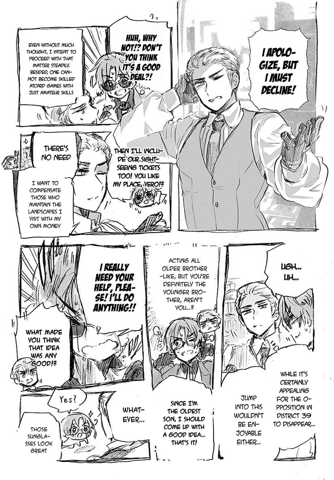 Page 4 Chapter 6 Hetalia World★Stars: Gangsta