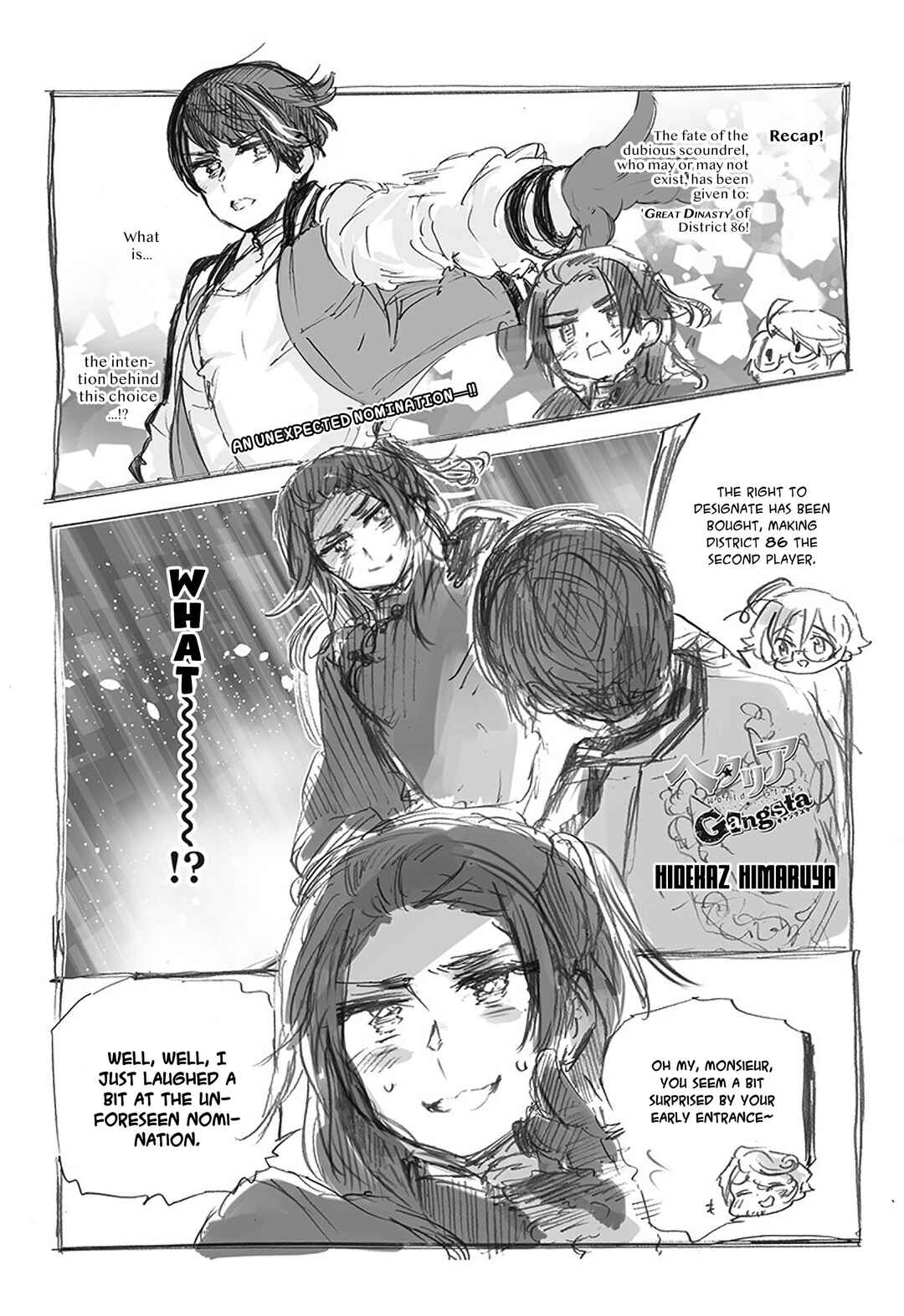 Page 1 Chapter 14 Hetalia World★Stars: Gangsta